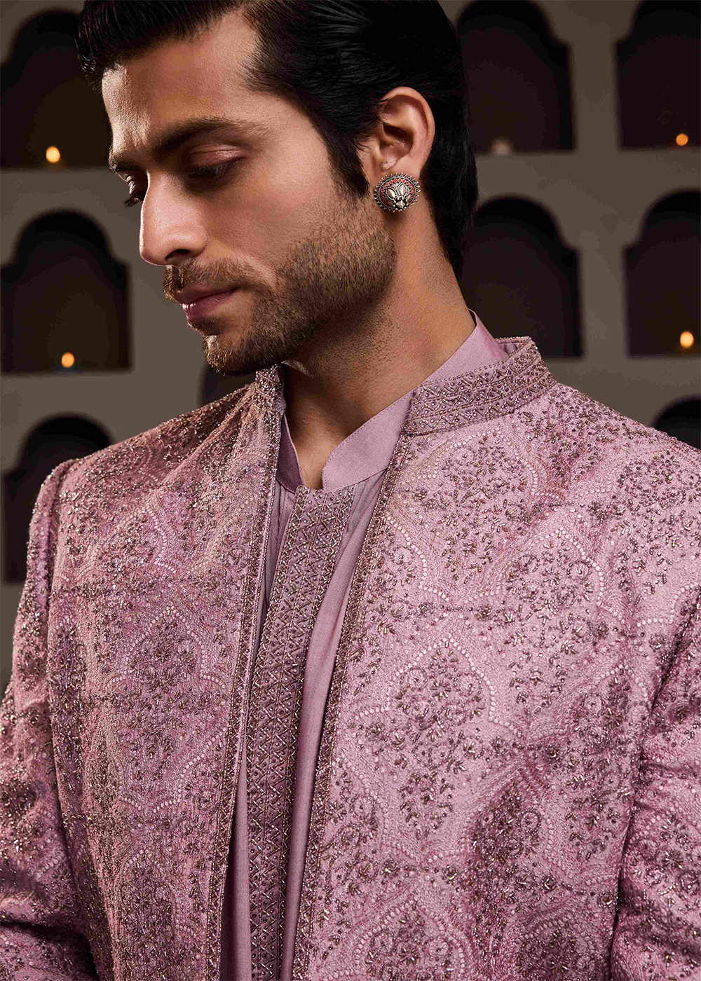 Rose Jacket Kurta Salwar
