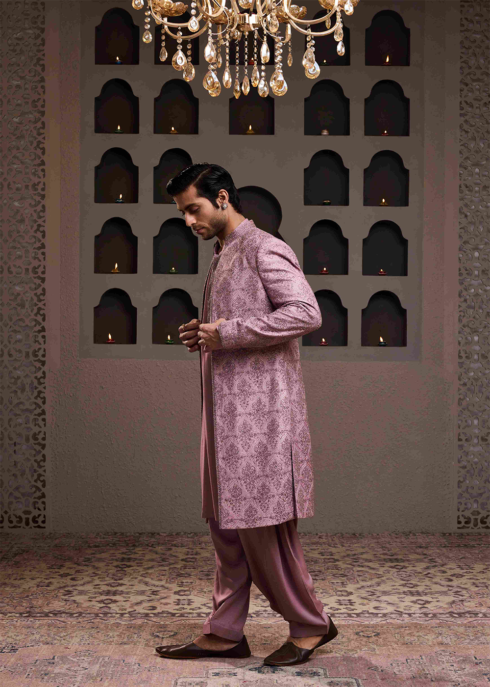 Rose Jacket Kurta Salwar