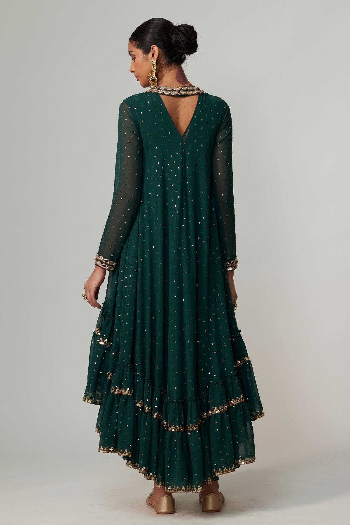 Jade Green Dhoti Kurta Set