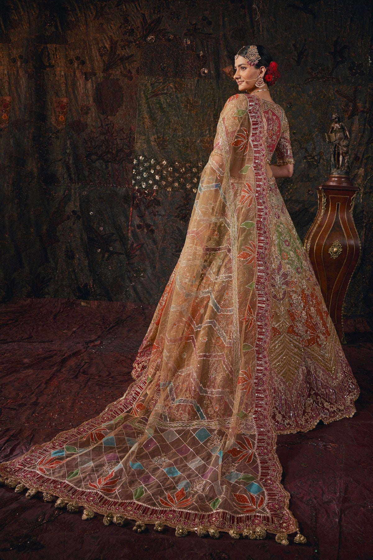 Gold Hued Lehenga