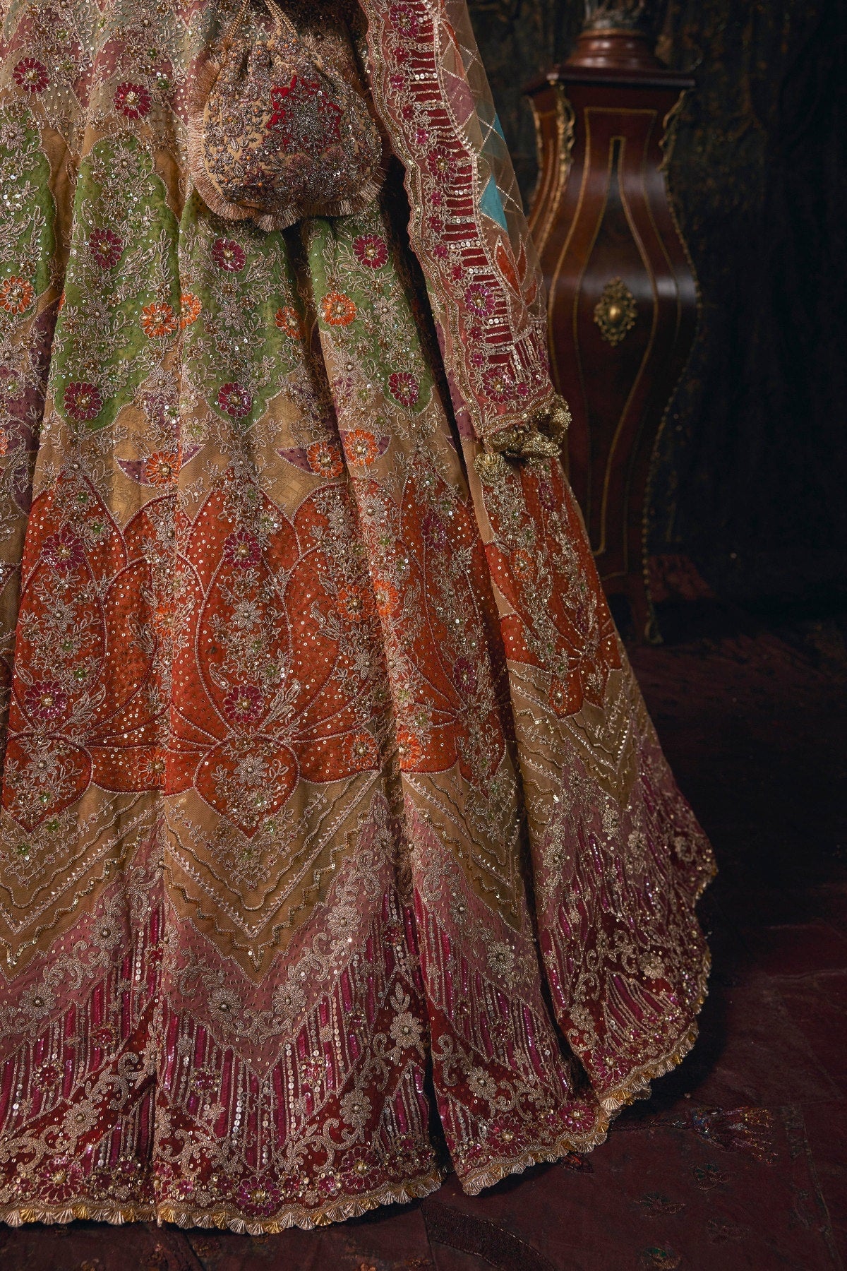 Gold Hued Lehenga