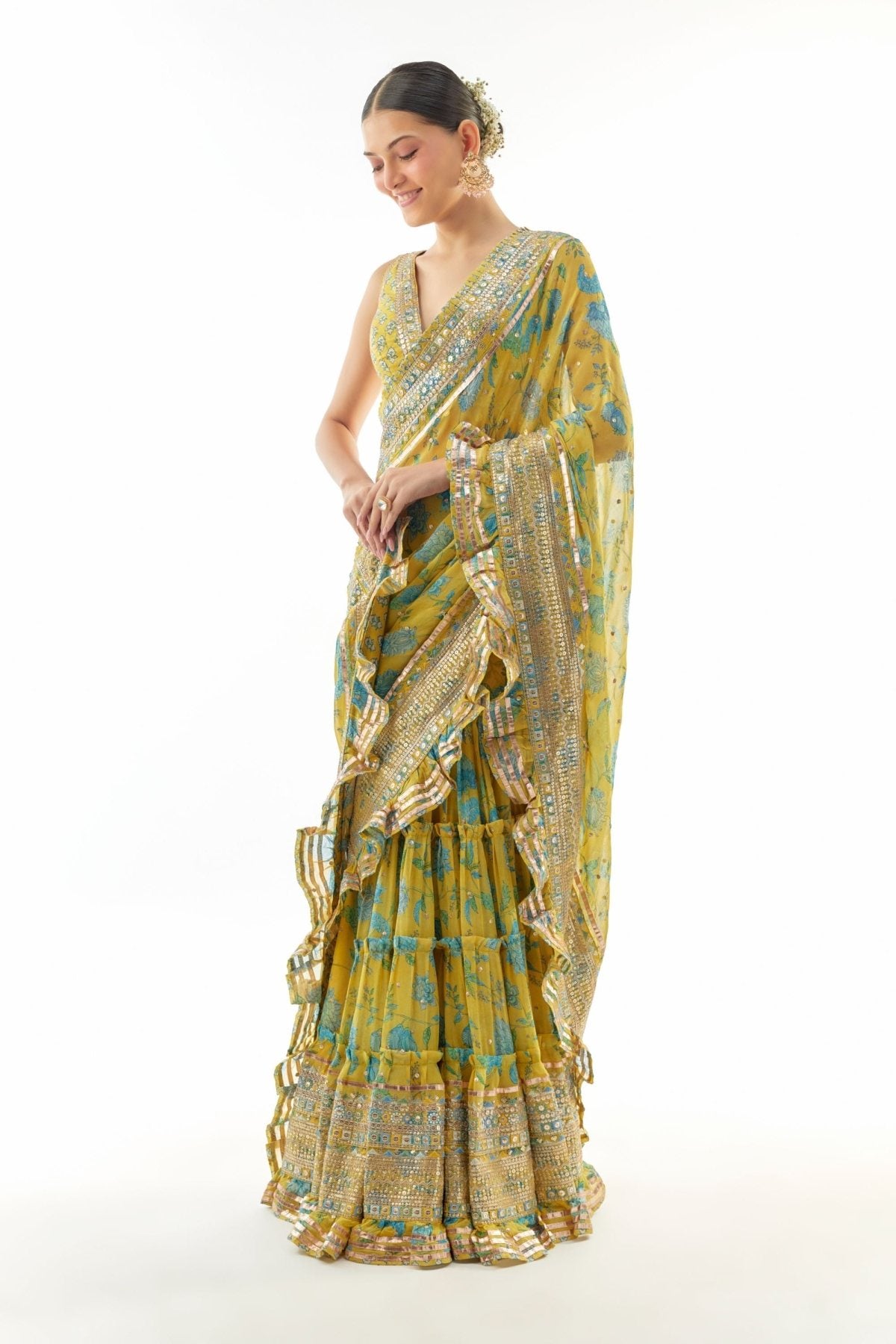 Aanchal Saree Set