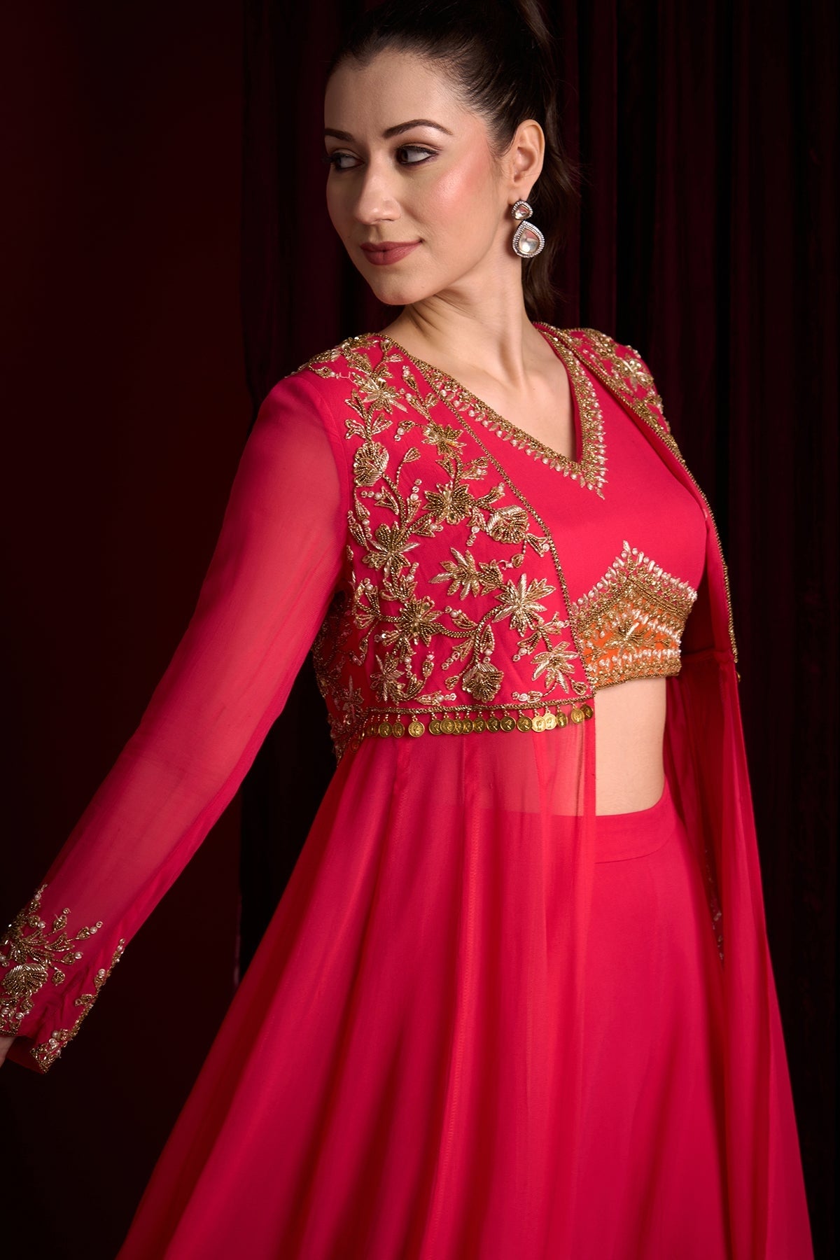 CHANDRIKAA JACKET SET