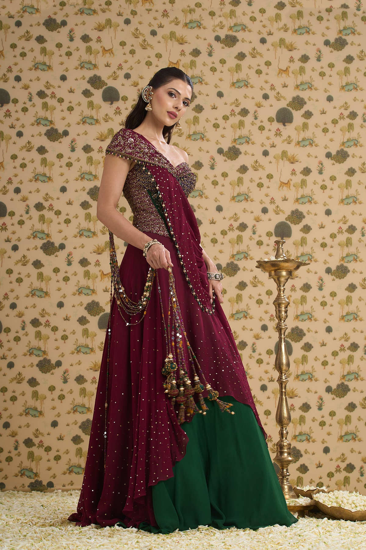 LATIKA CORSET LEHENGA