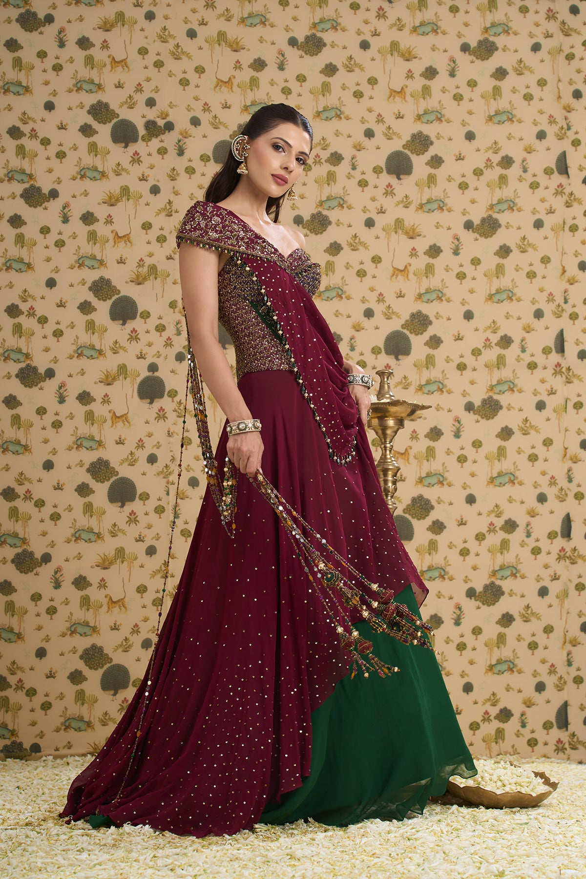 LATIKA CORSET LEHENGA