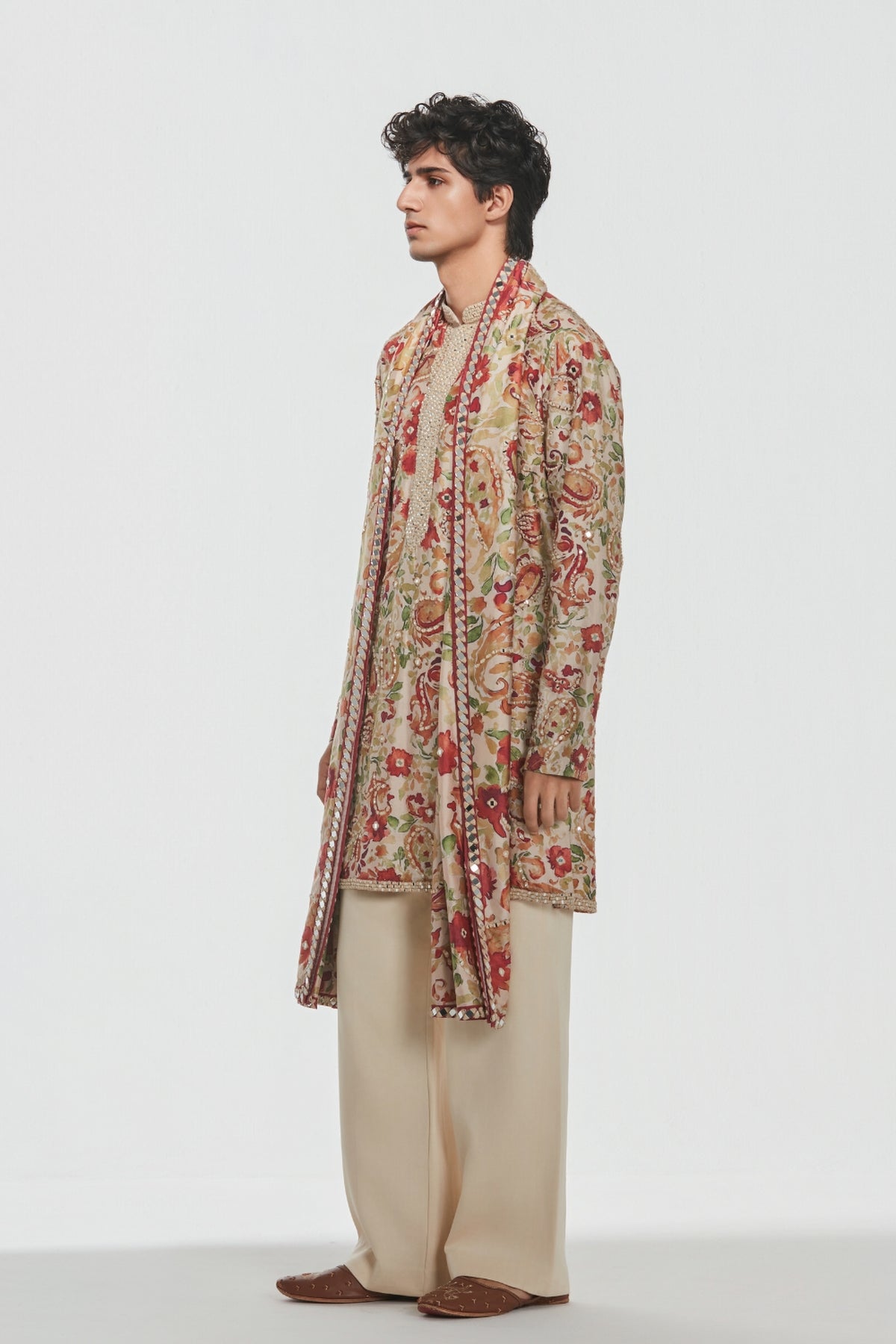Shrine Multicoloured Kurta Set