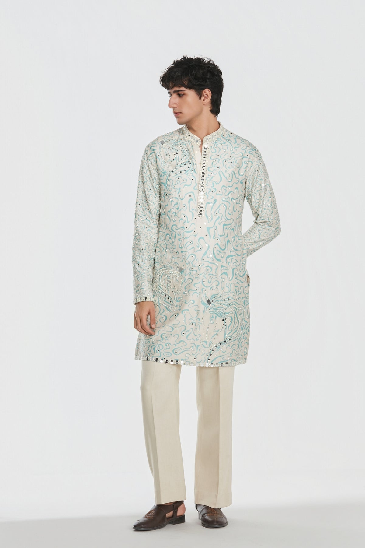 Shrine Multicoloured Kurta Set