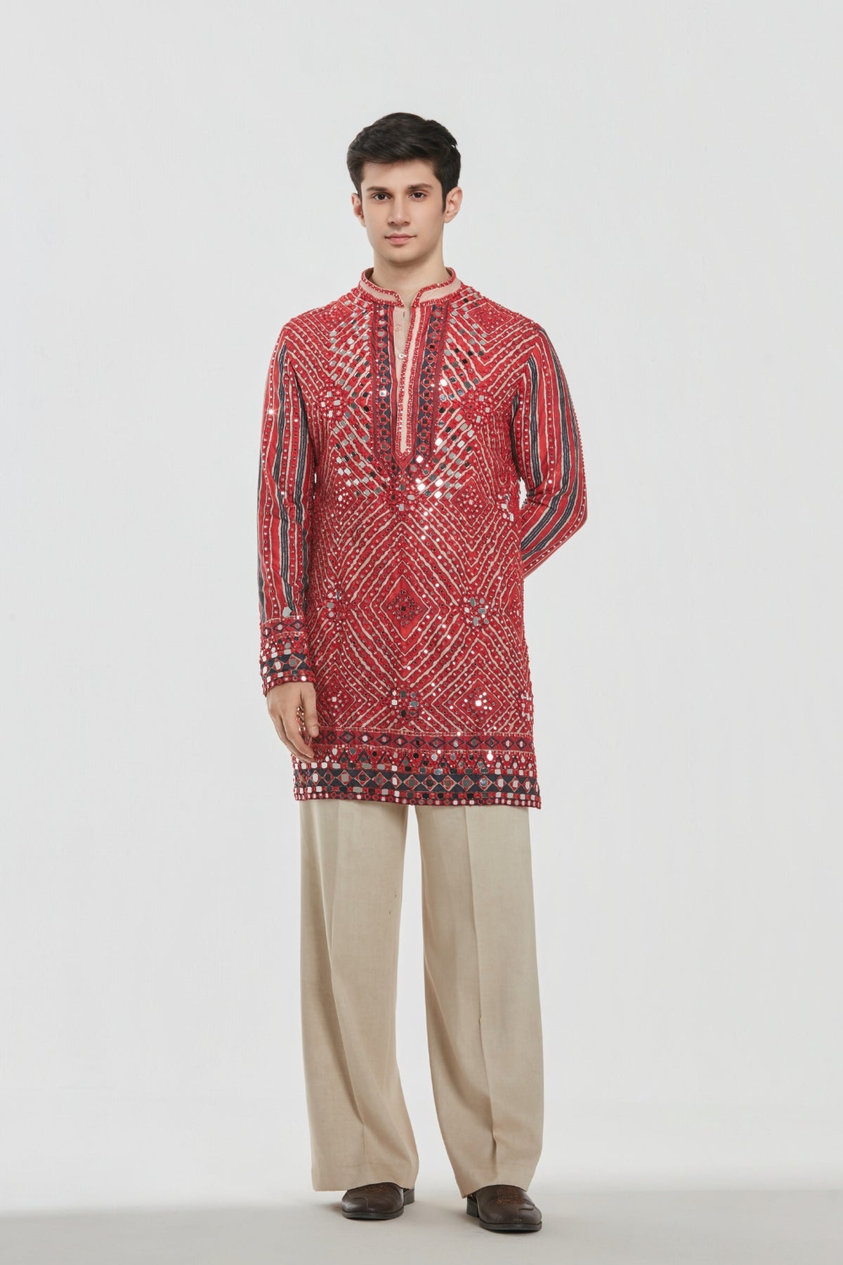 Shrine Multicoloured Kurta Set