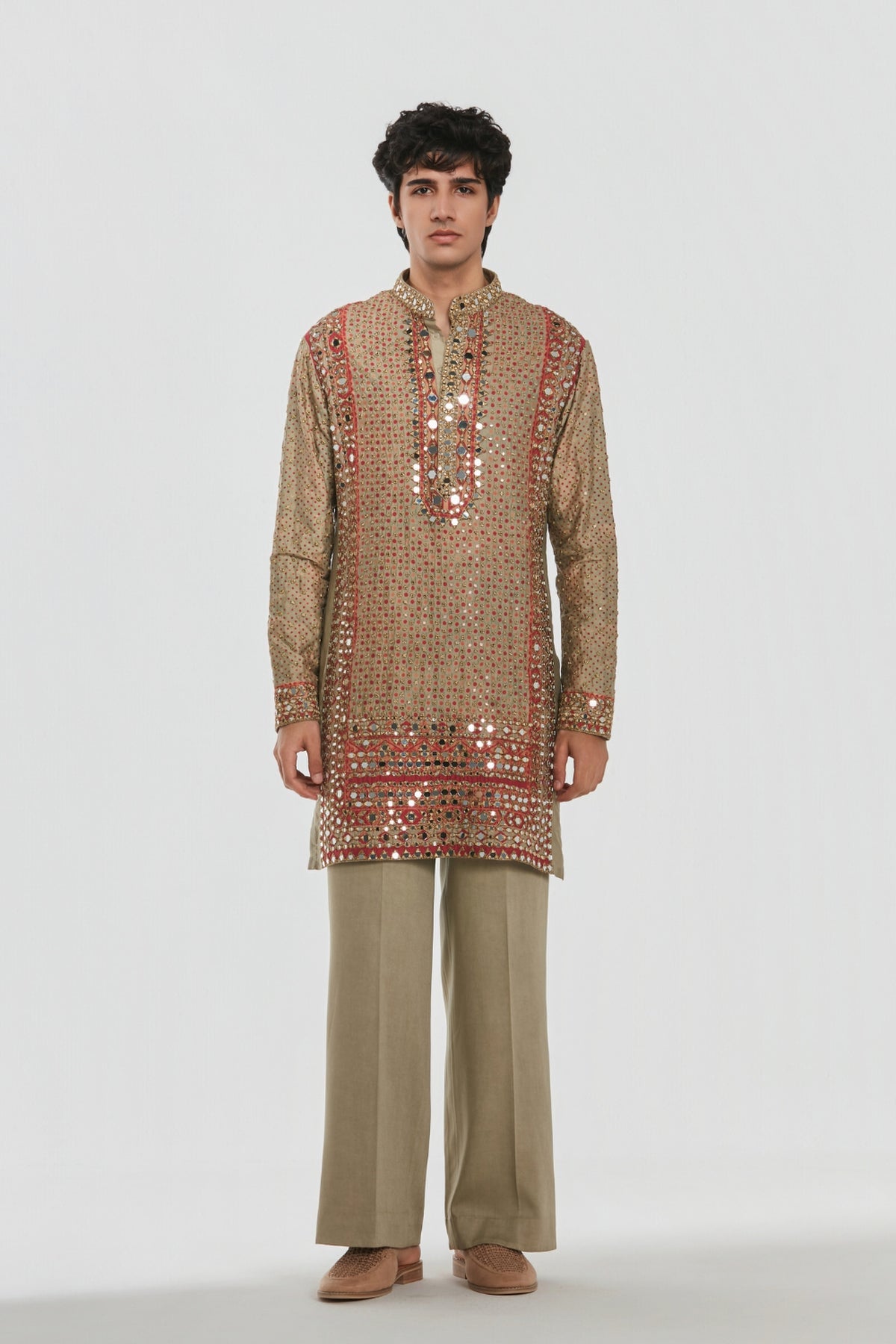 Shrine Multicoloured Kurta Set