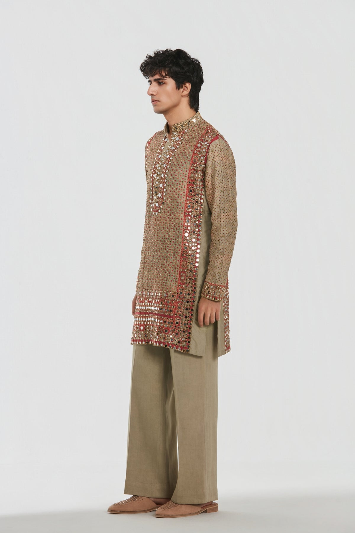 Shrine Multicoloured Kurta Set