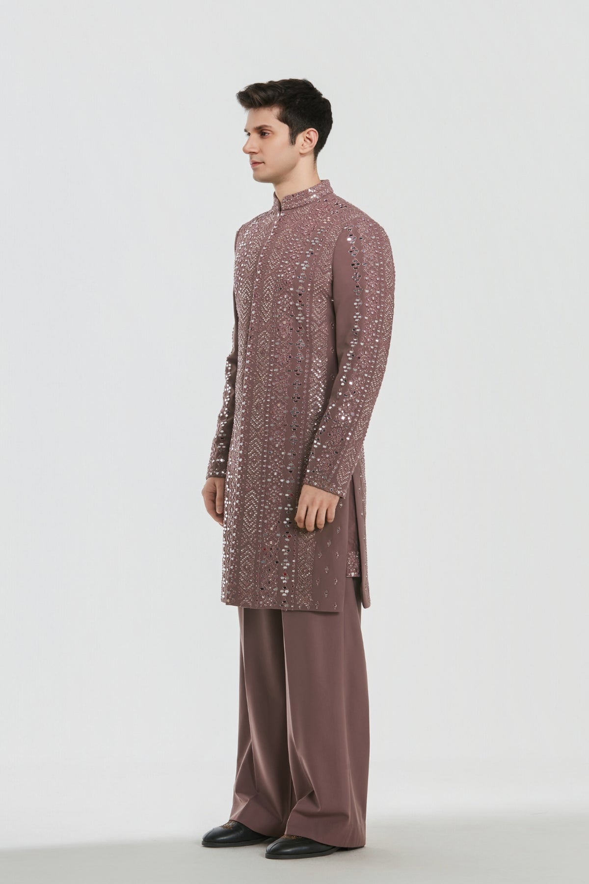 Shrine Iris Sherwani Set