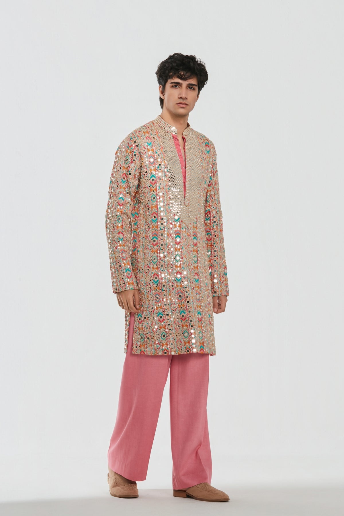 Shrine Multicoloured Kurta Set