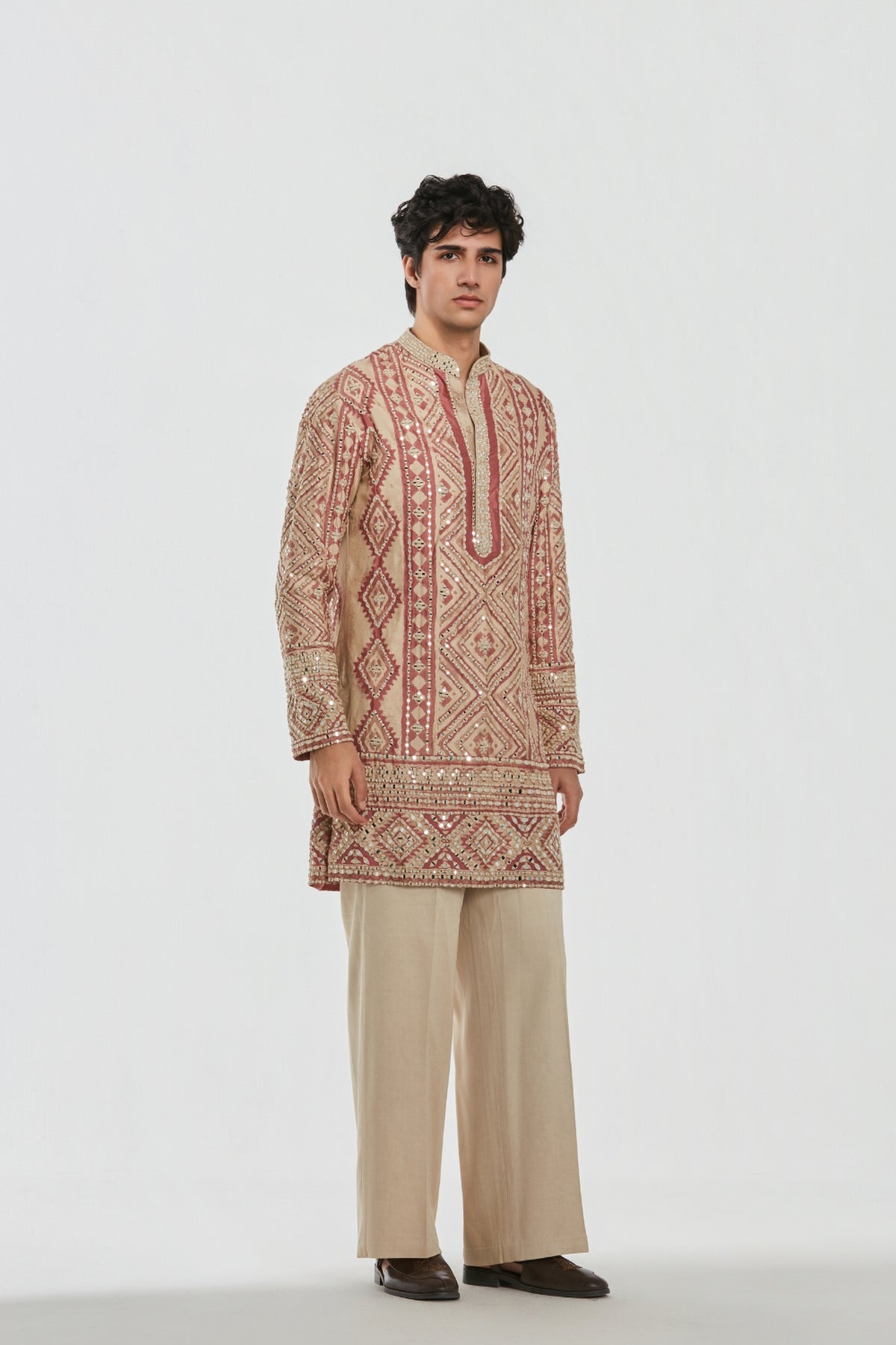 Shrine Multicoloured Kurta Set
