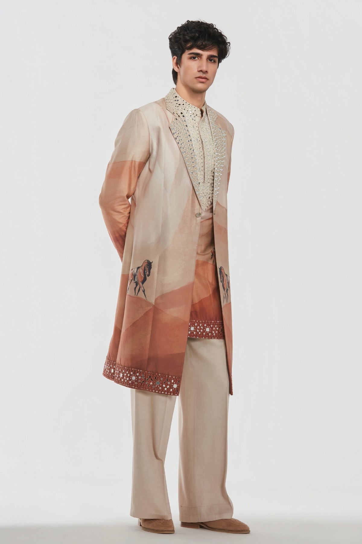 Shrine Multicoloured Jacket Set