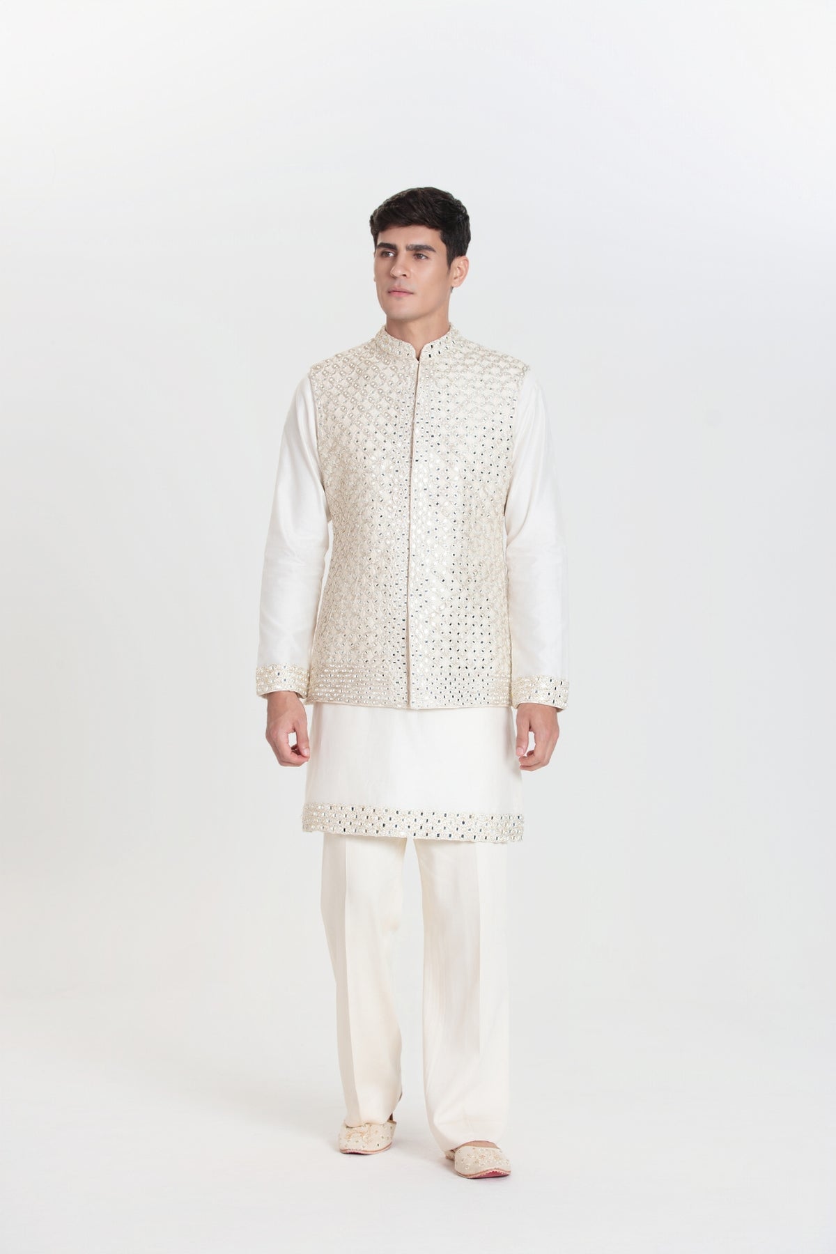 Ivory Mirror Trail Bundi Set
