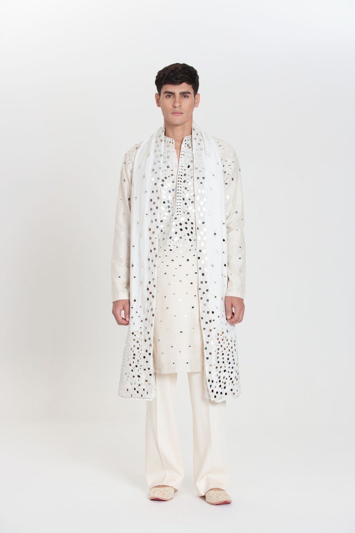 Ivory Bloom Kurta Set