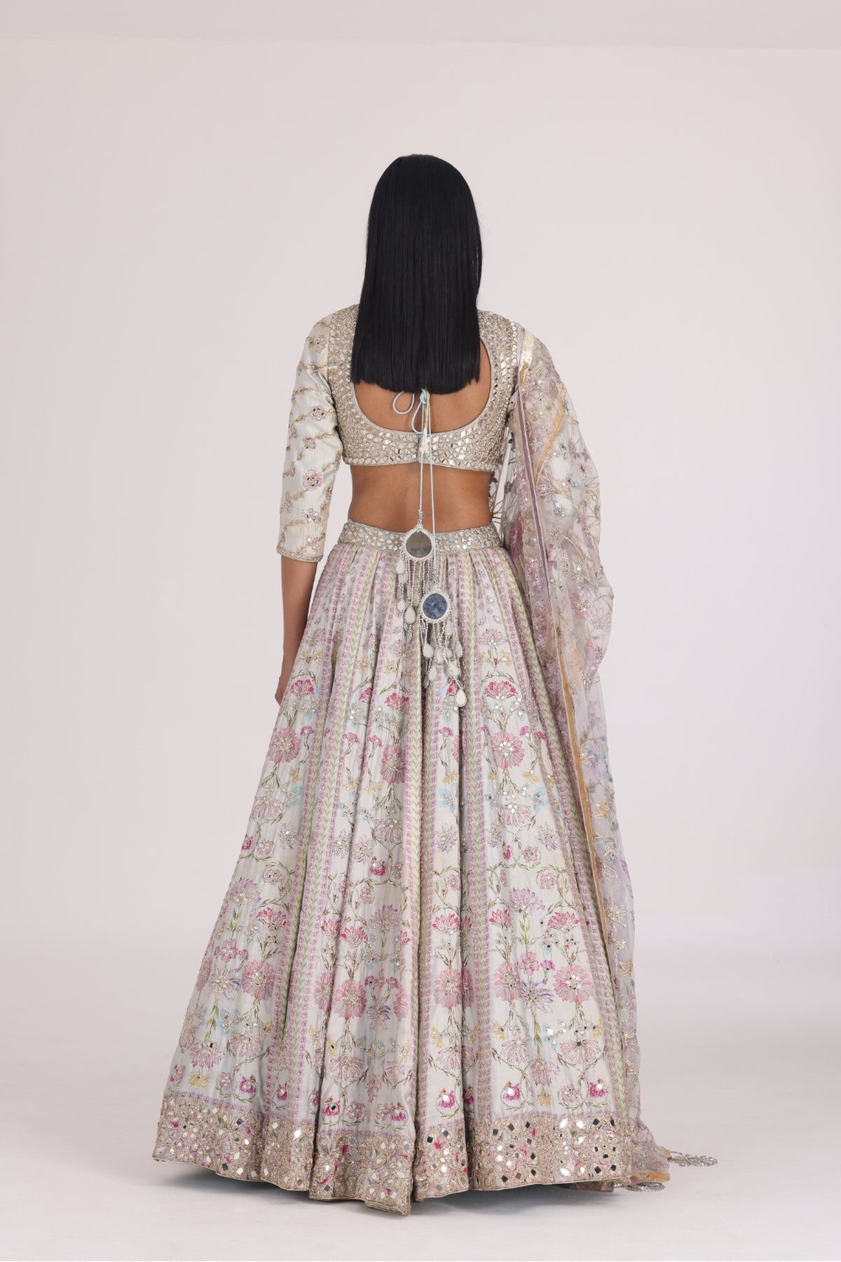FLORAL MULTICOLOR PRINTED SET