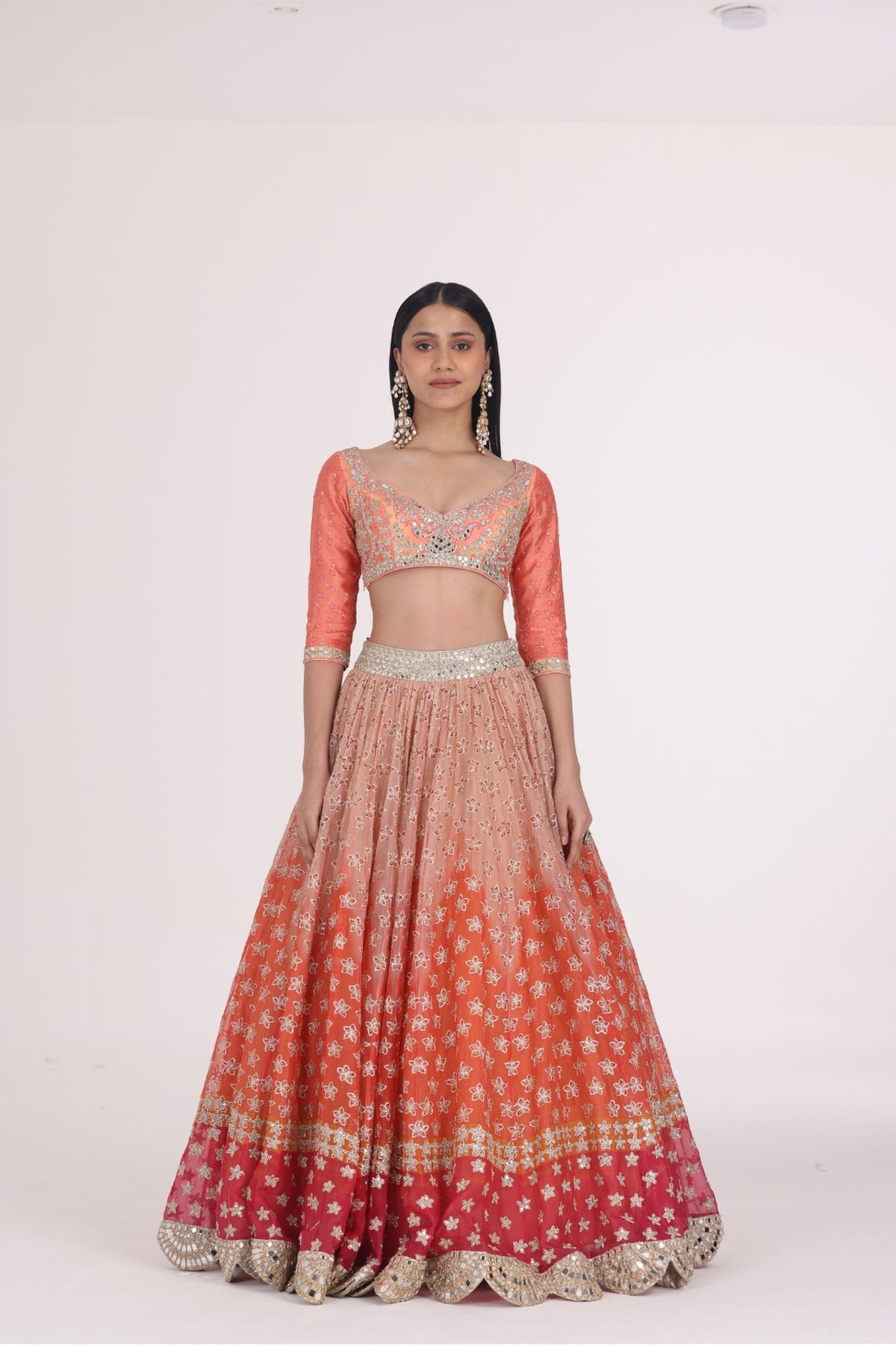 SUNDOWNER PRINTED LEHENGA