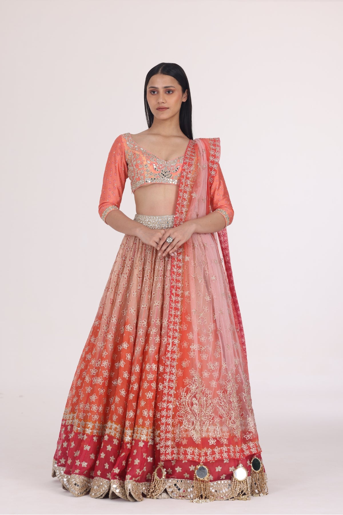 SUNDOWNER PRINTED LEHENGA