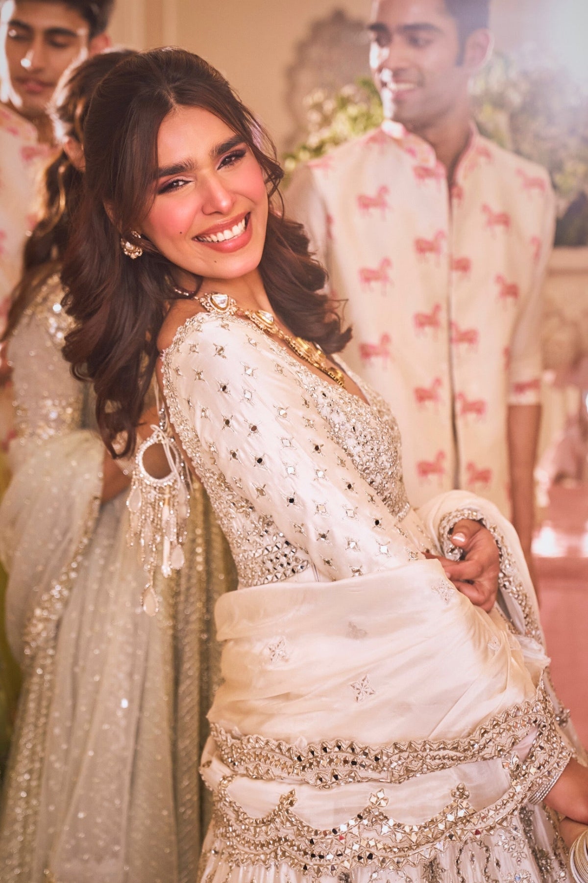PEARL IVORY ANARKALI