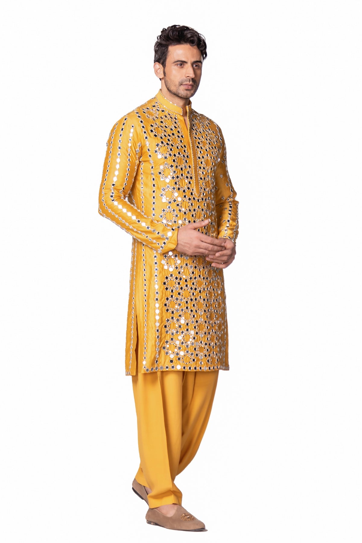 Yellow Kurta