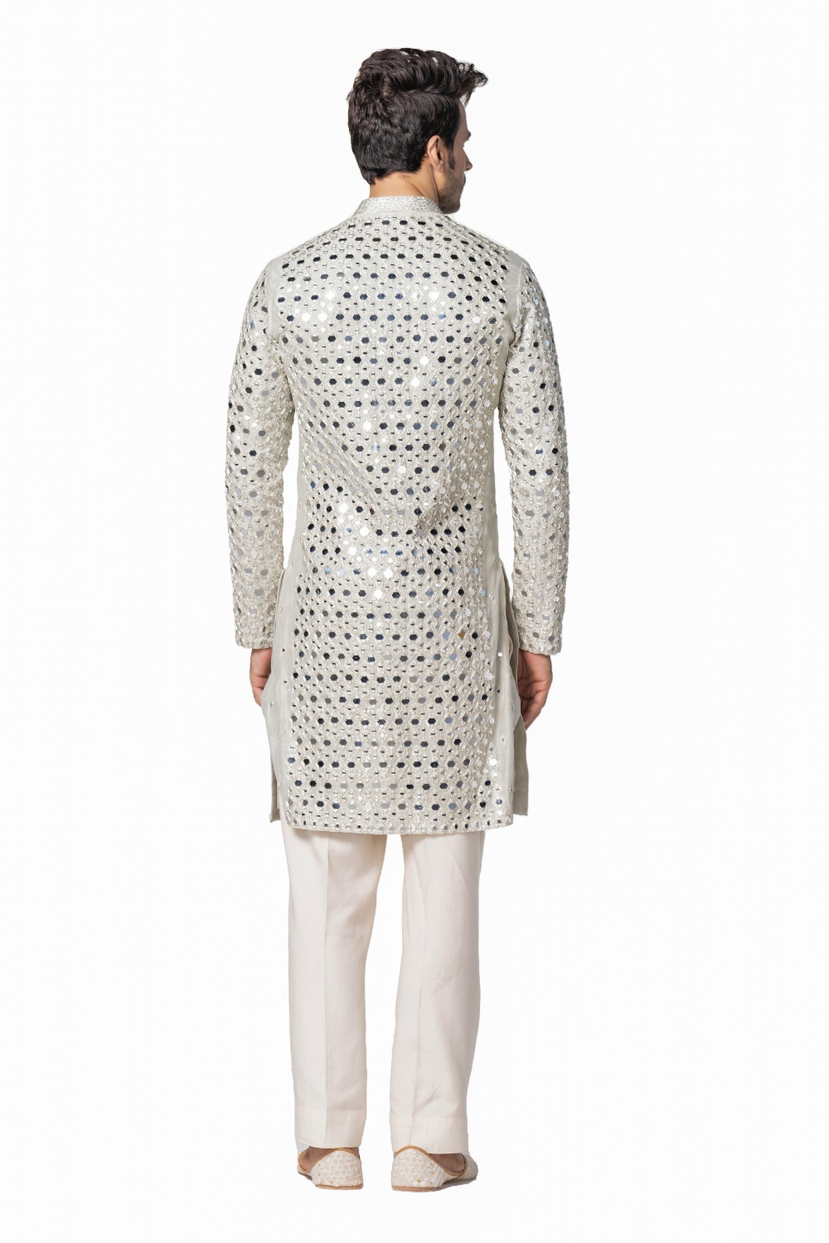 Powder blue kurta