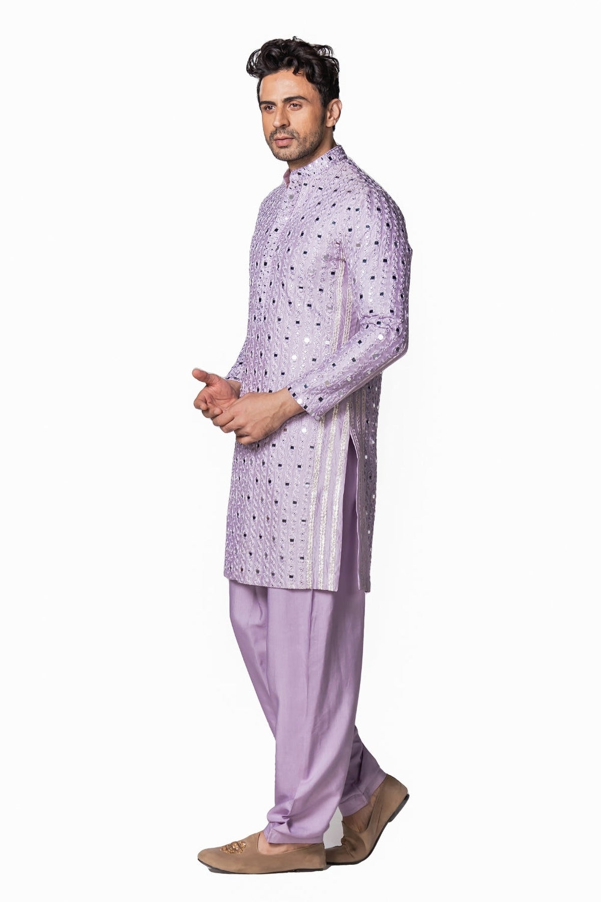 Lilac Kurta
