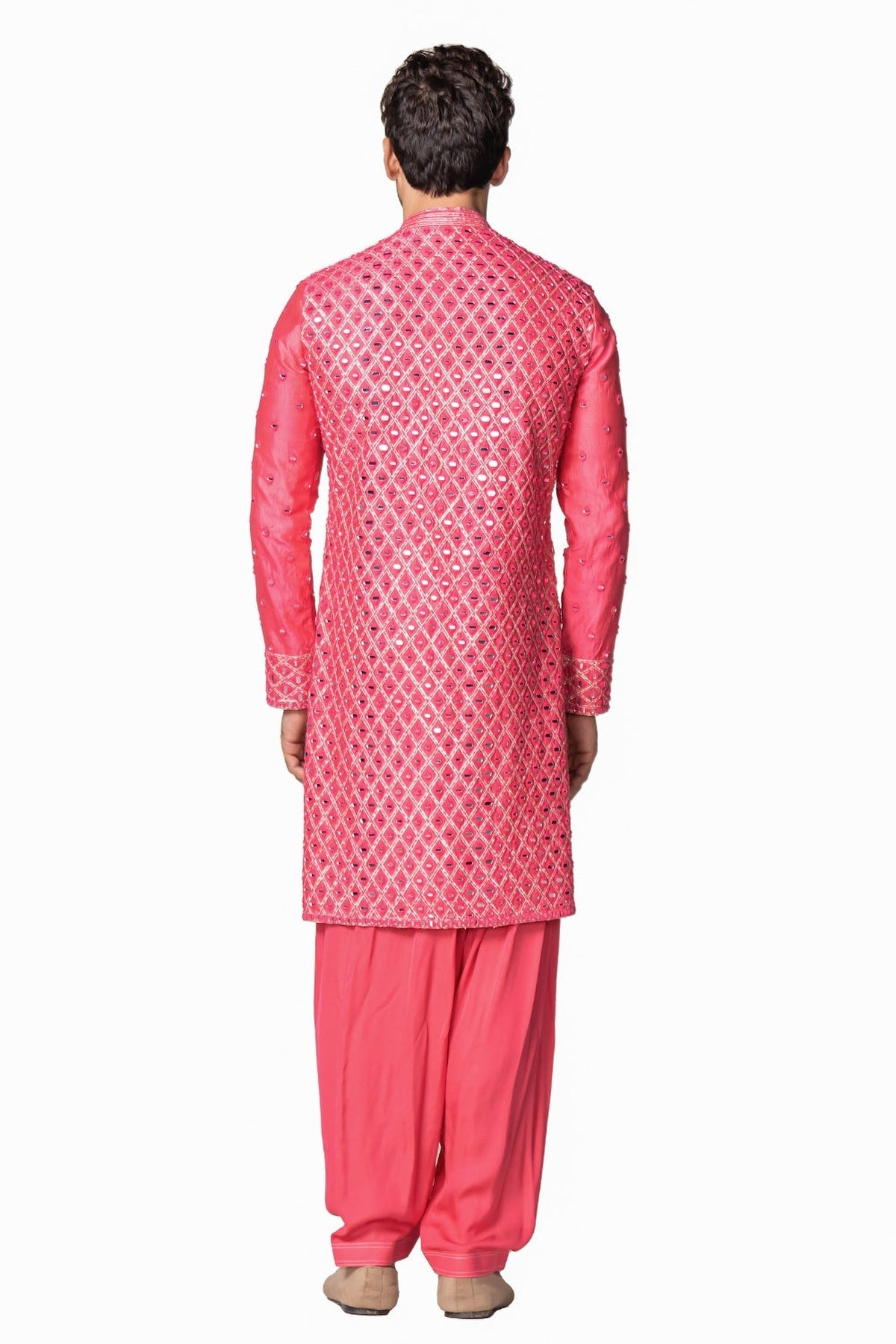 Hot pink kurta