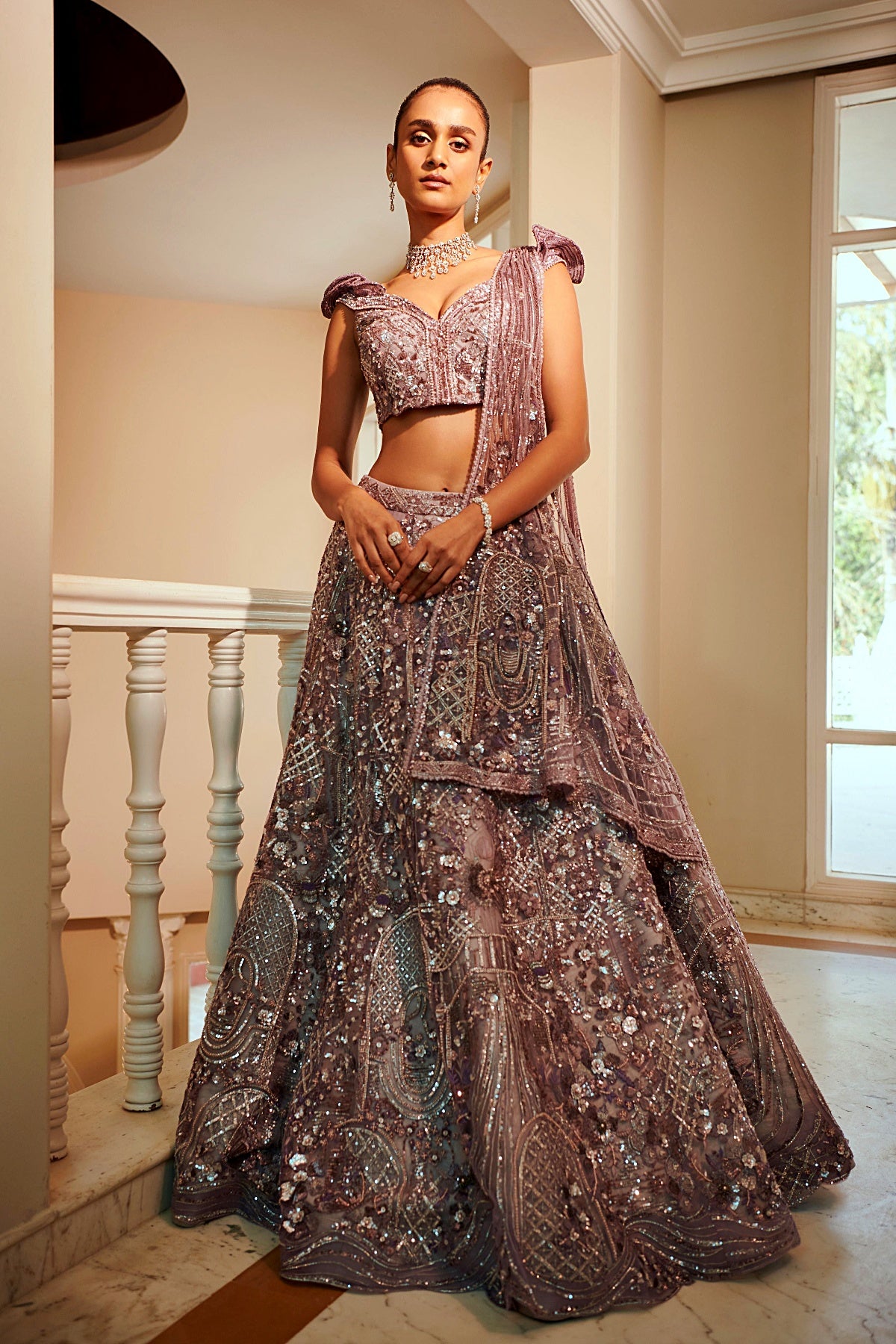 Stardust Glittered Lehenga