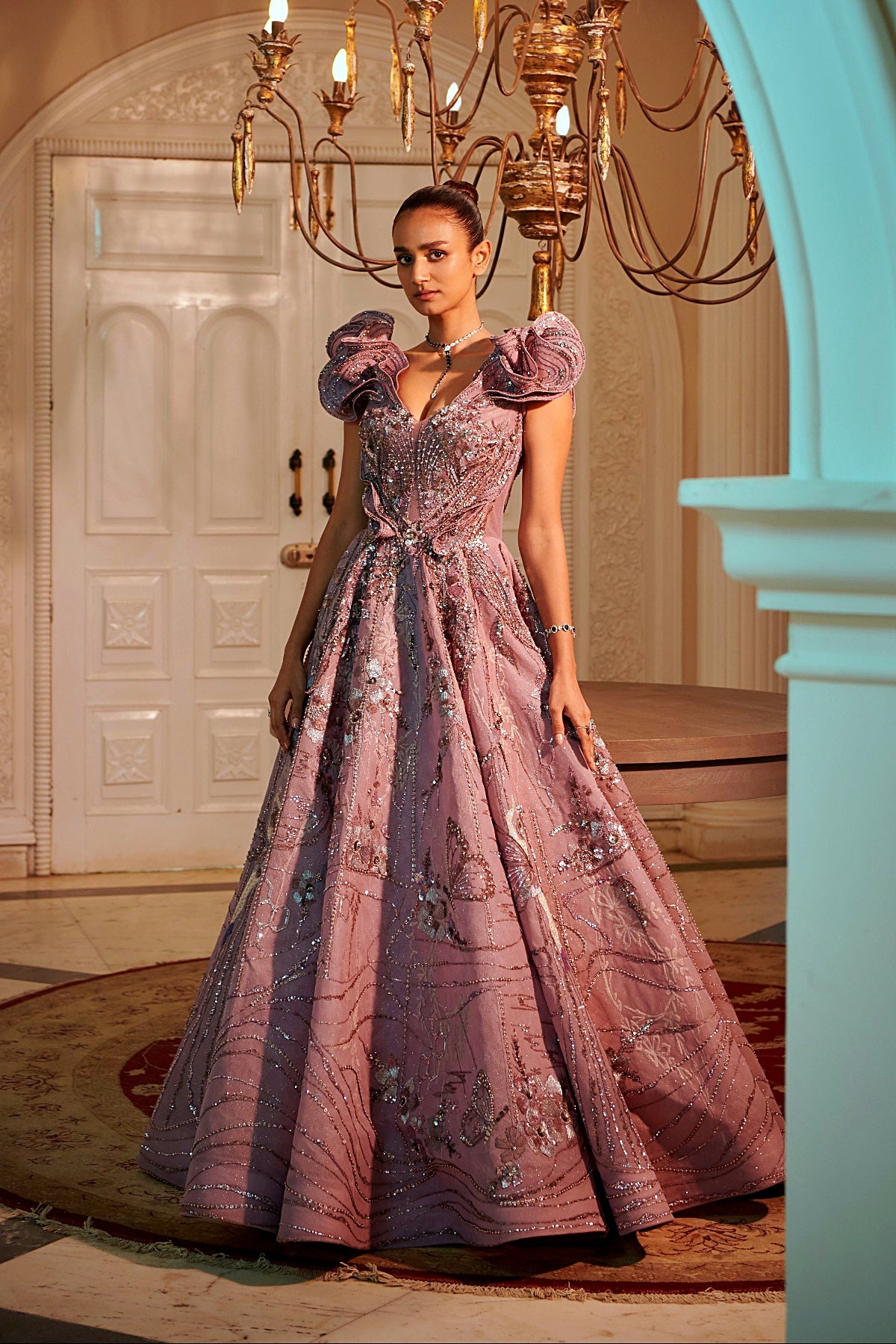 Stardust Glittered Gown