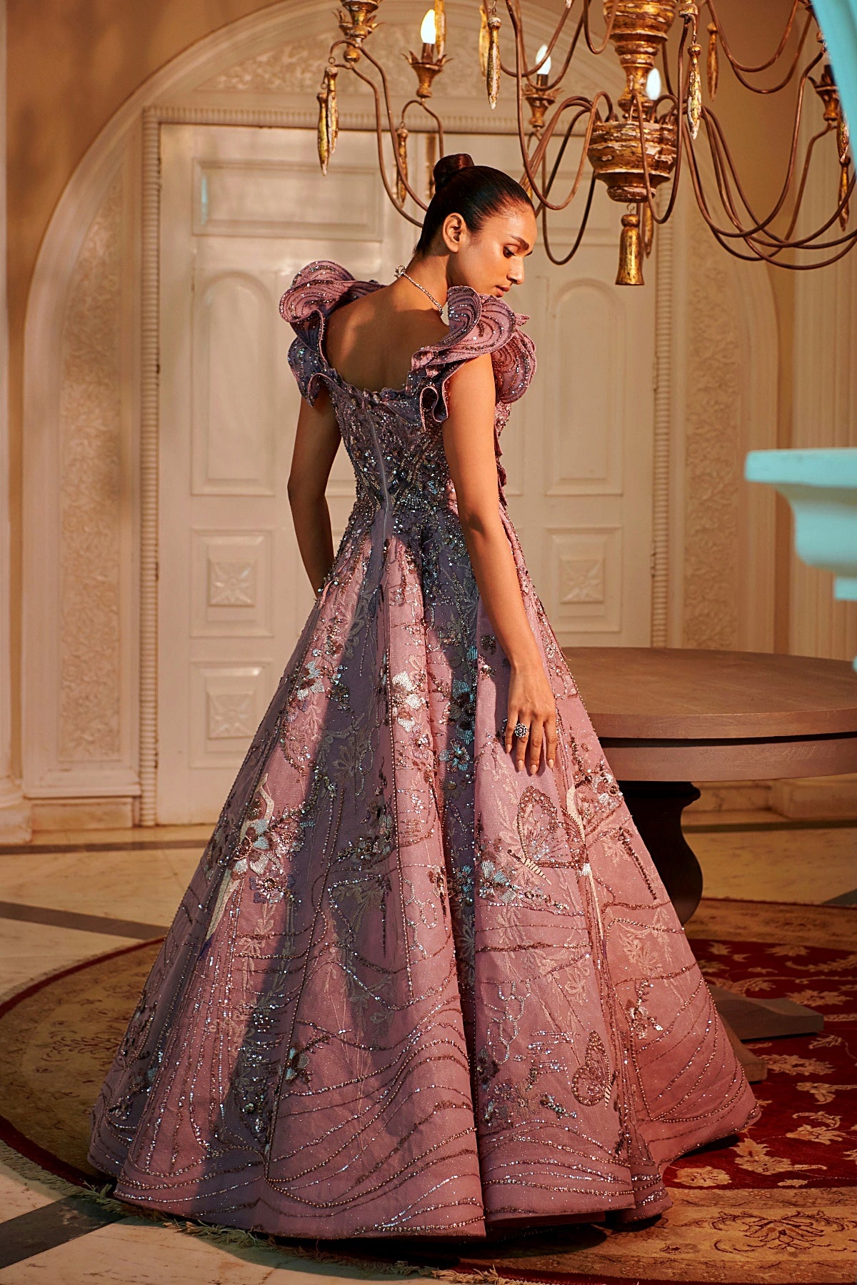 Stardust Glittered Gown