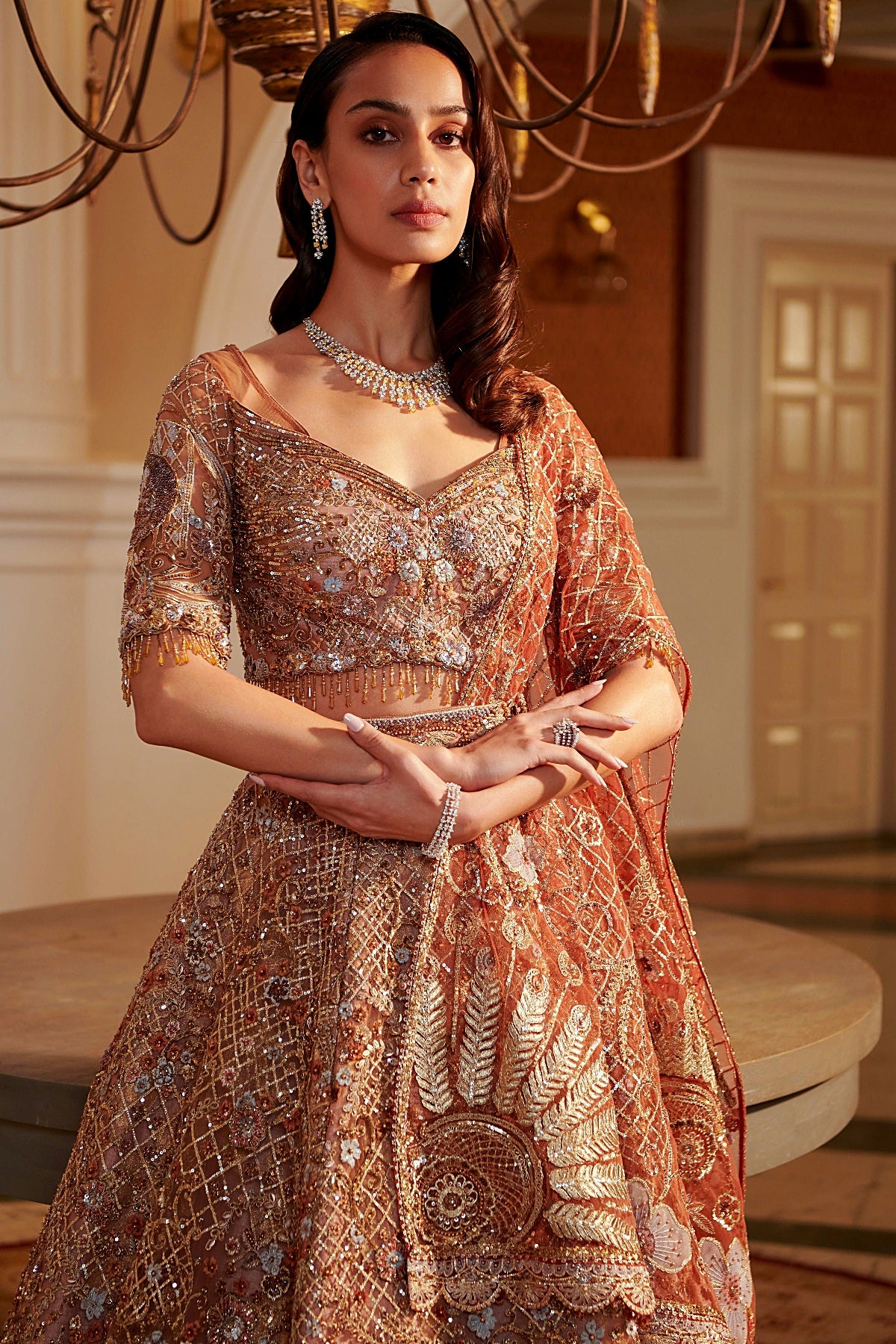 Peacock Lehenga