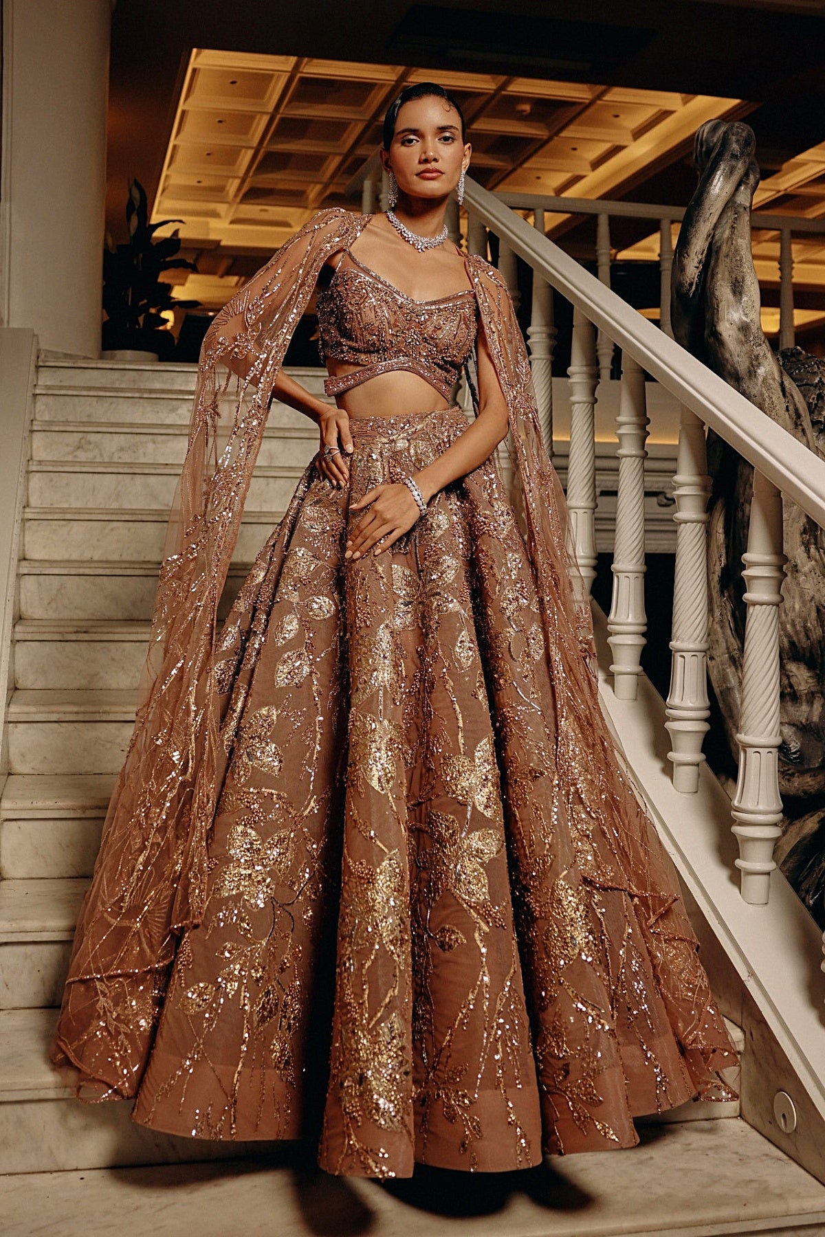 Ethereal Dawn Lehenga