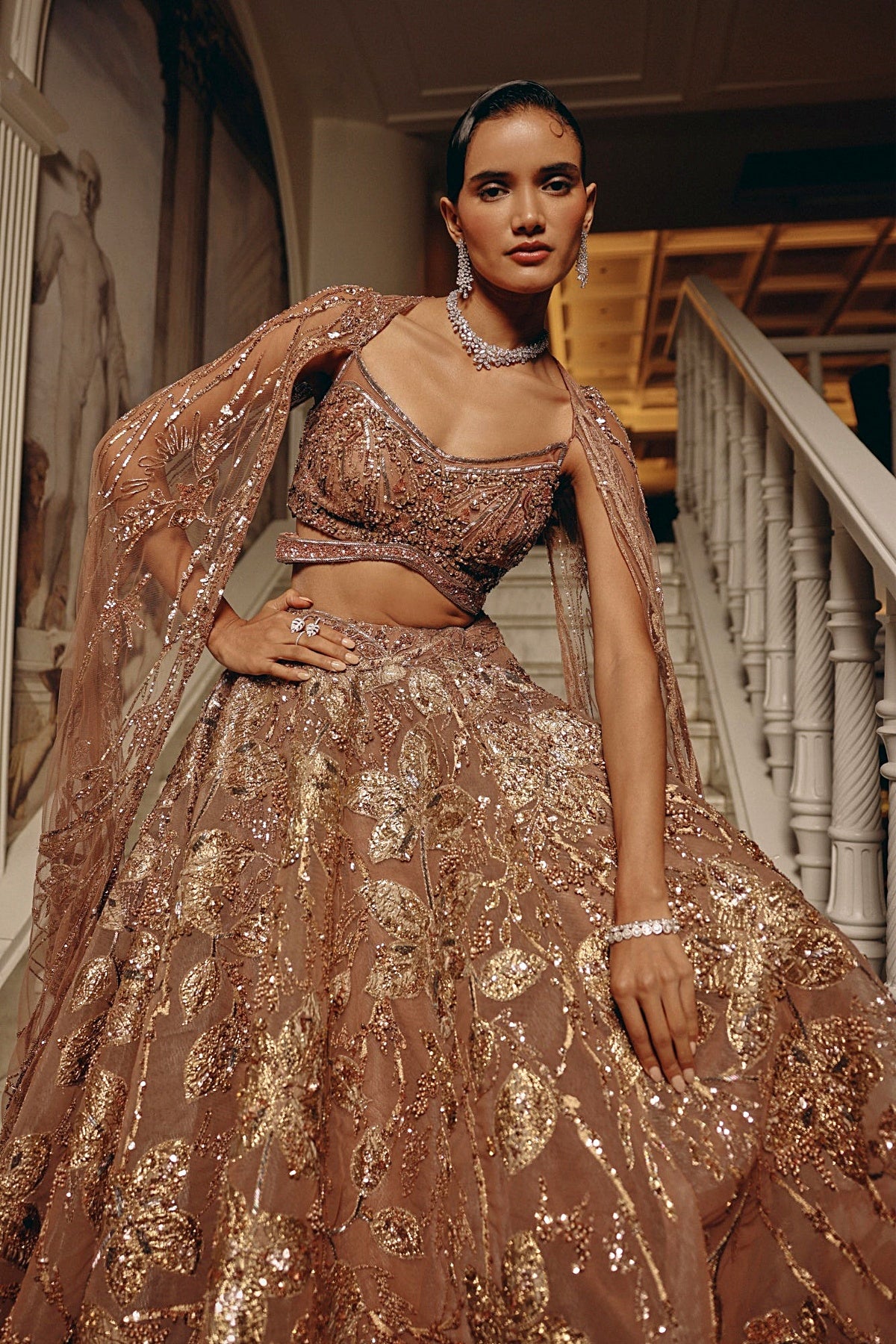 Ethereal Dawn Lehenga