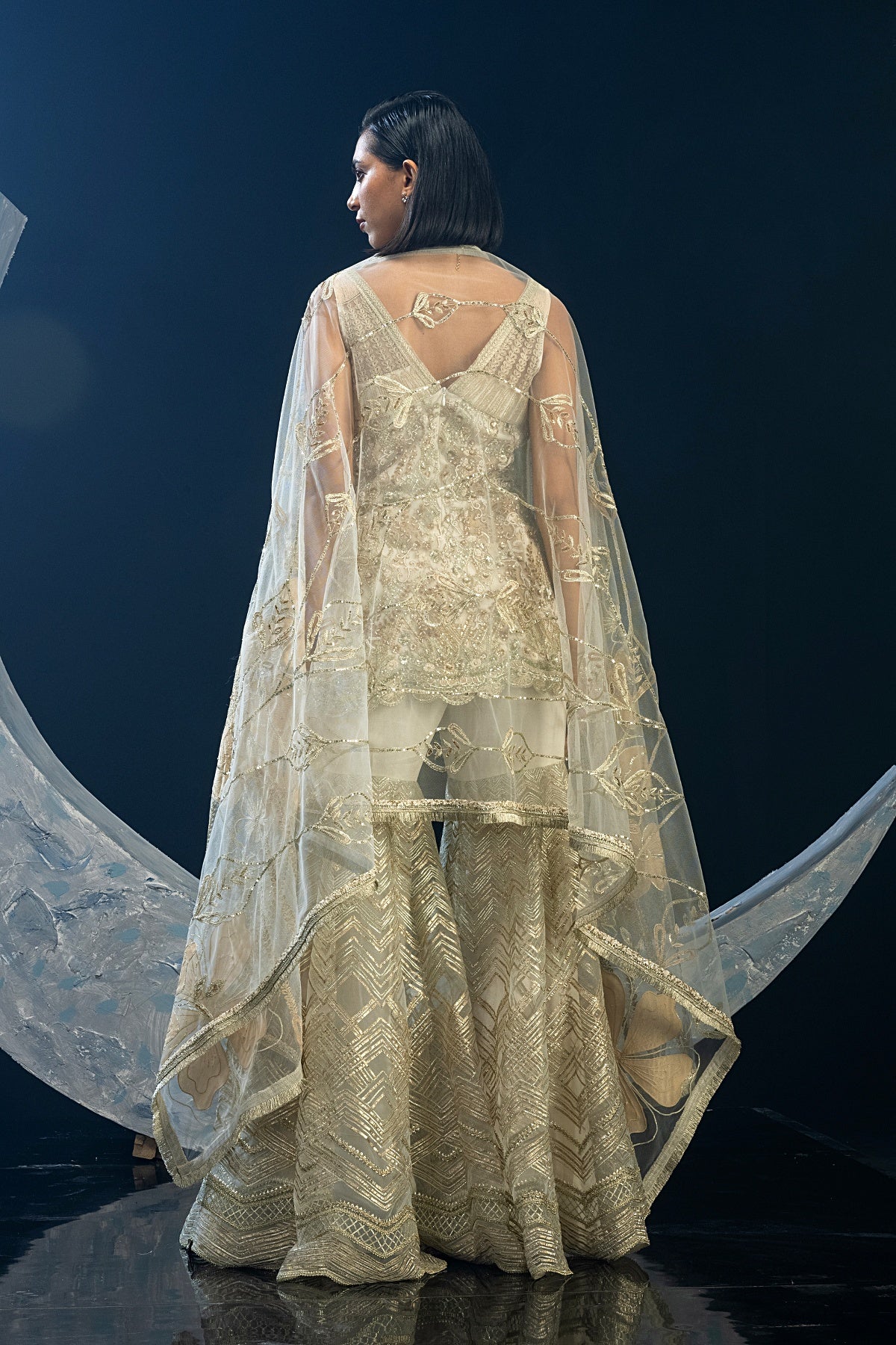 Moonbeam Sharara Set