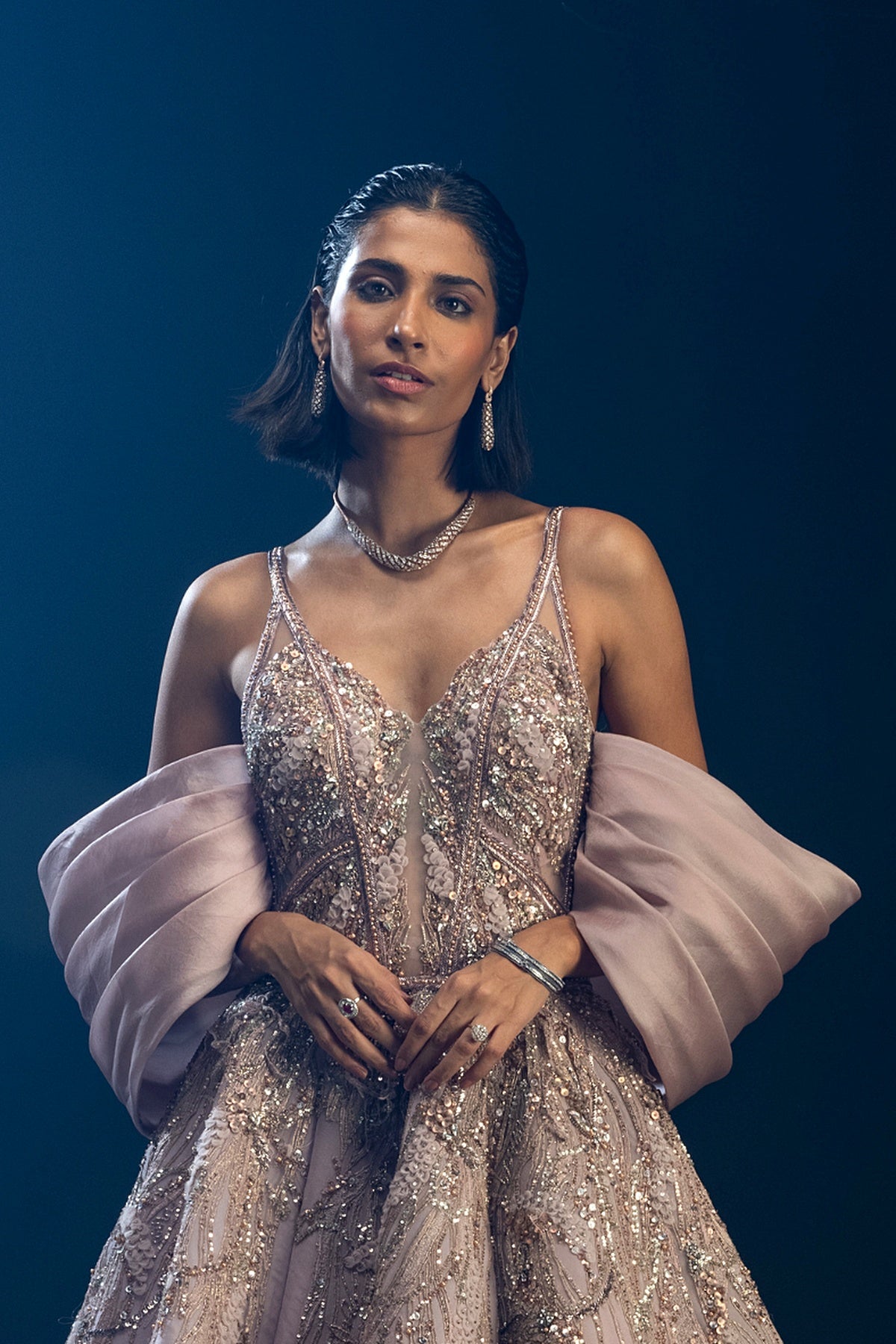Rose Gold Wonder Whims Gown