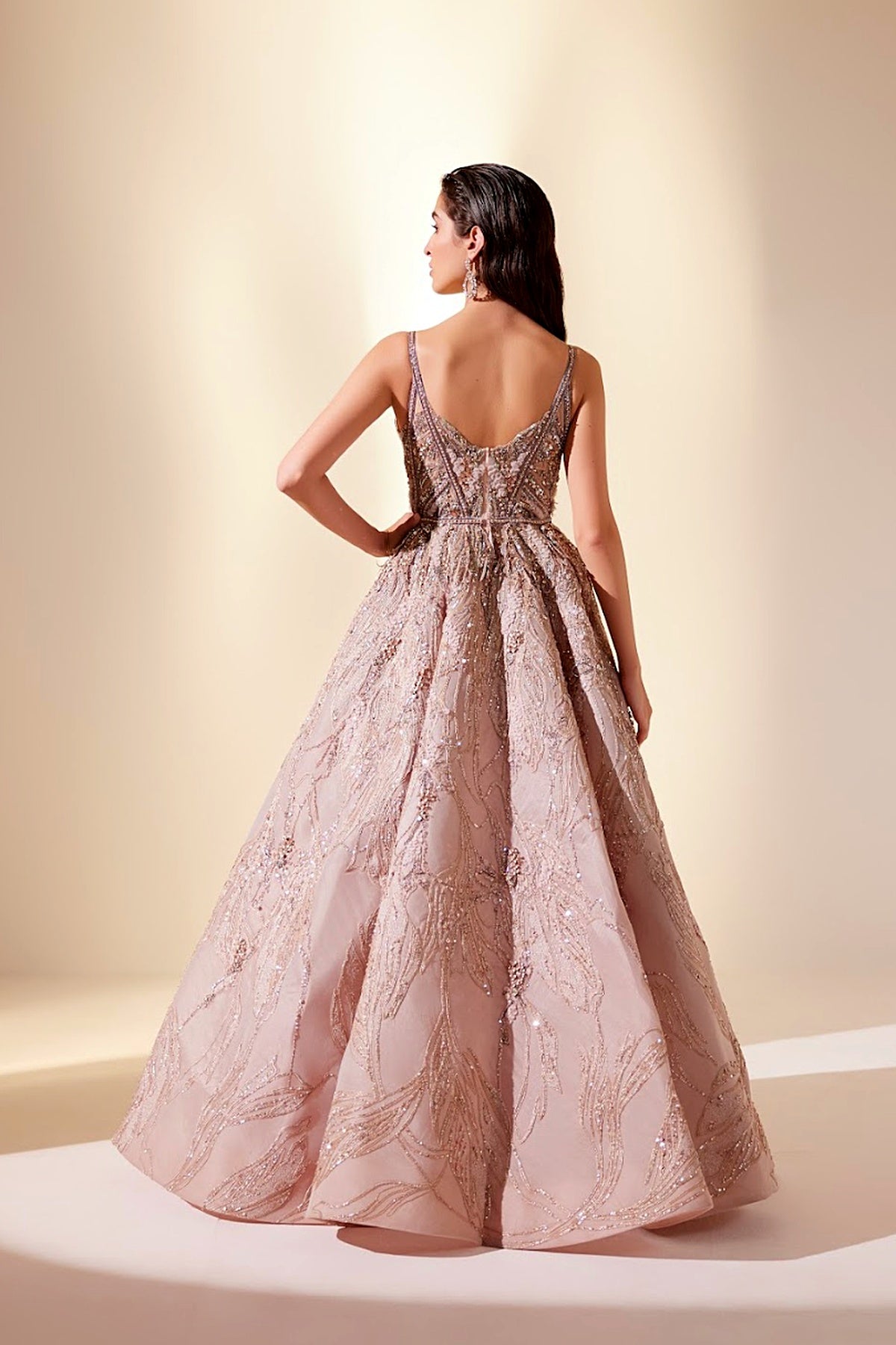 Rose Gold Wonder Whims Gown