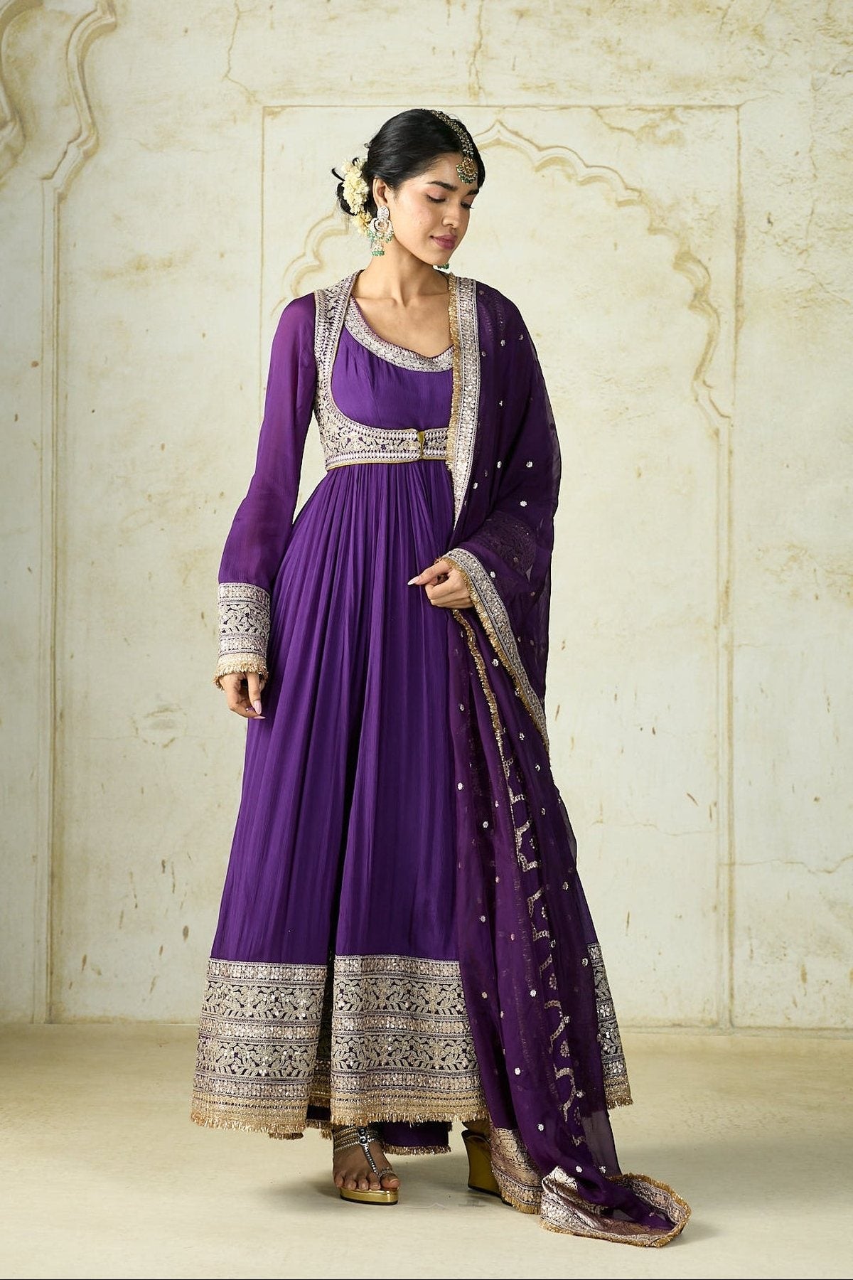 Afsa Anarkali Set
