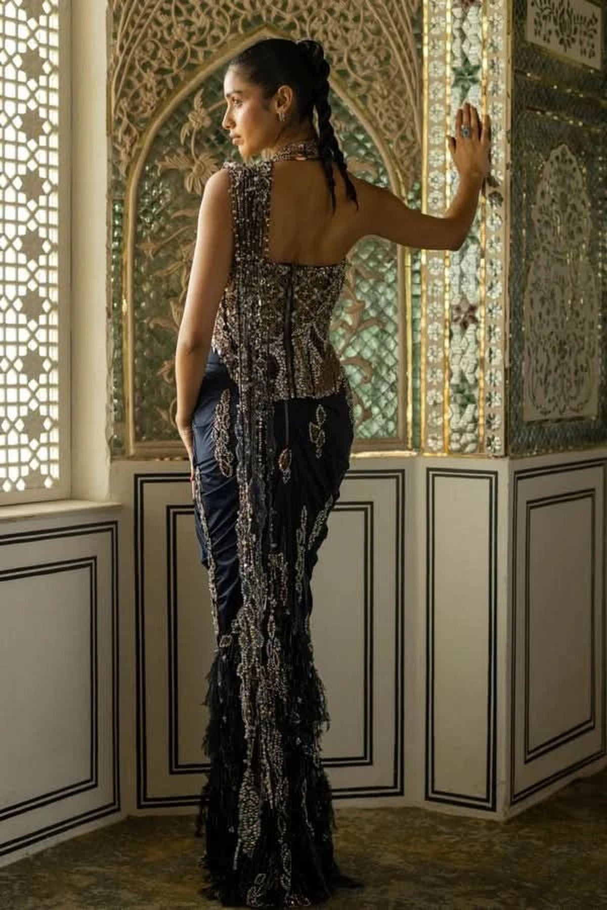 Ailiz Draped Saree