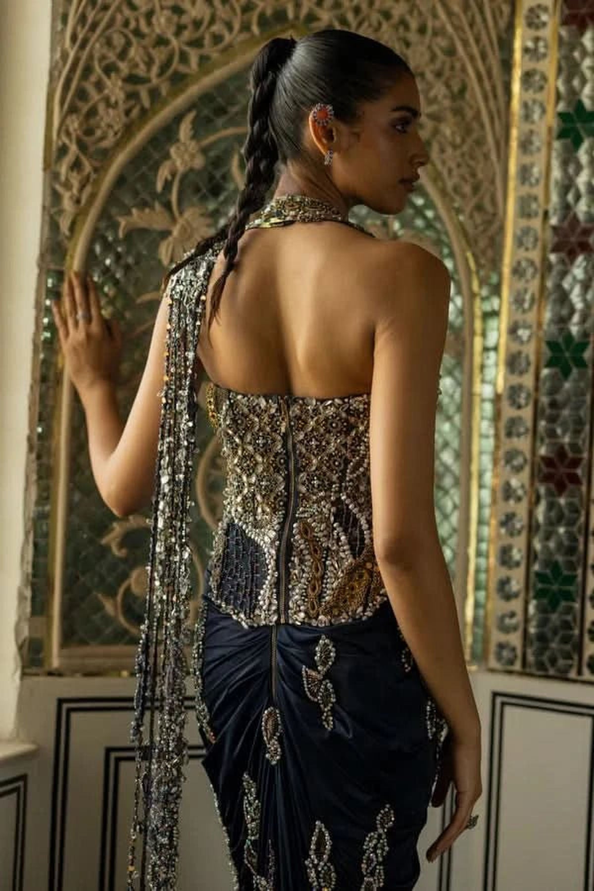 Ailiz Draped Saree