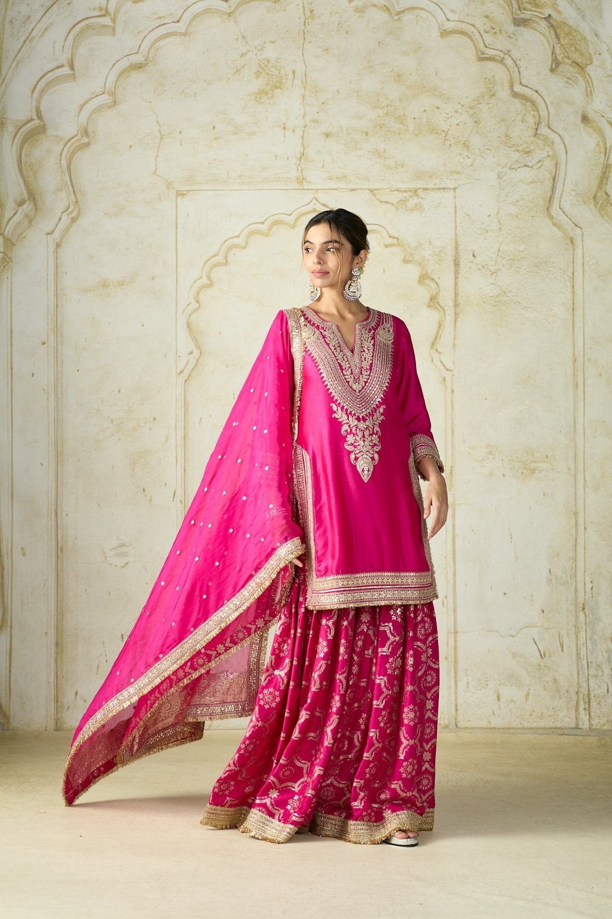 Ameena Sharara Set