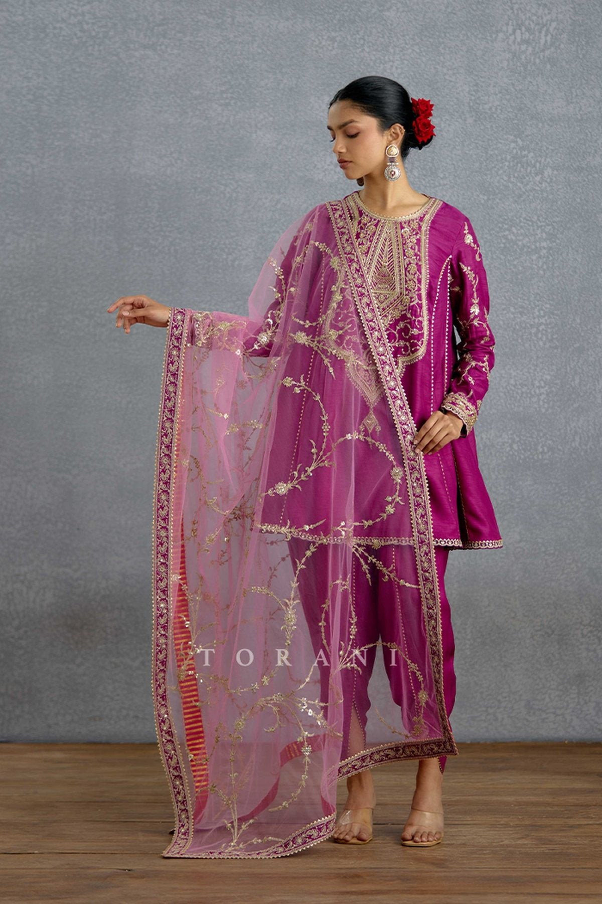 Anarshi Banafsha Kurta Set