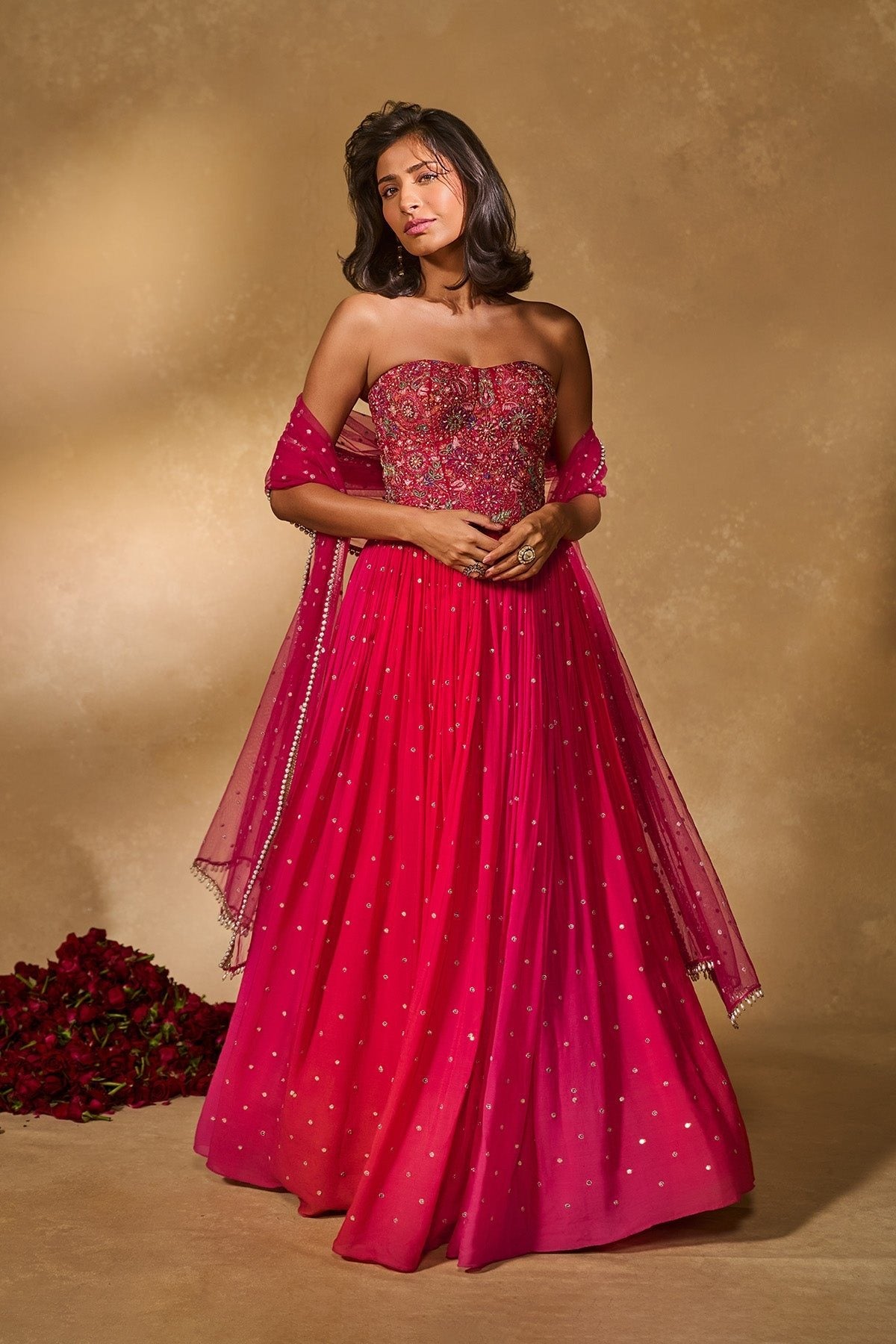 ARIES CORSET LEHENGA