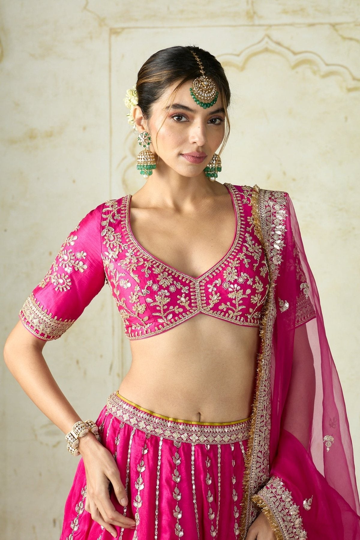 Atifa Lehenga Set