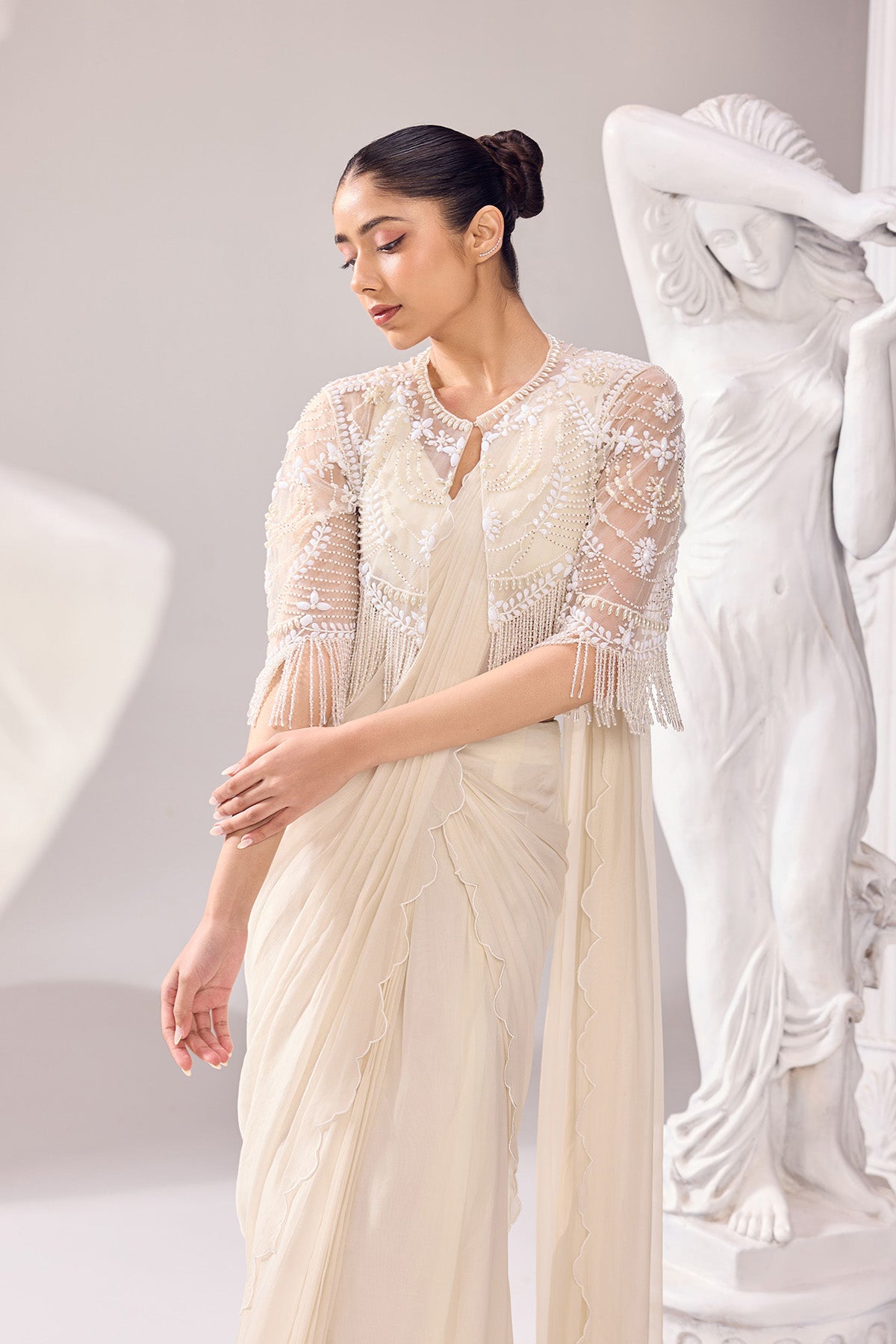 Audrey Jacket Saree