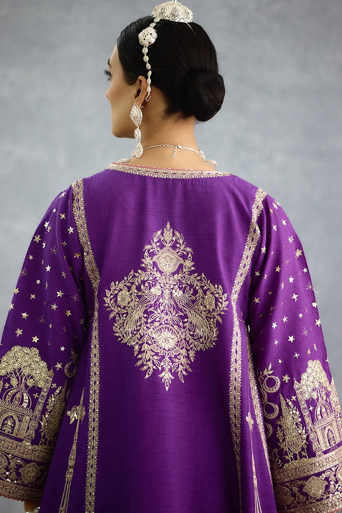 Banafsha Aqeela Kurta Set
