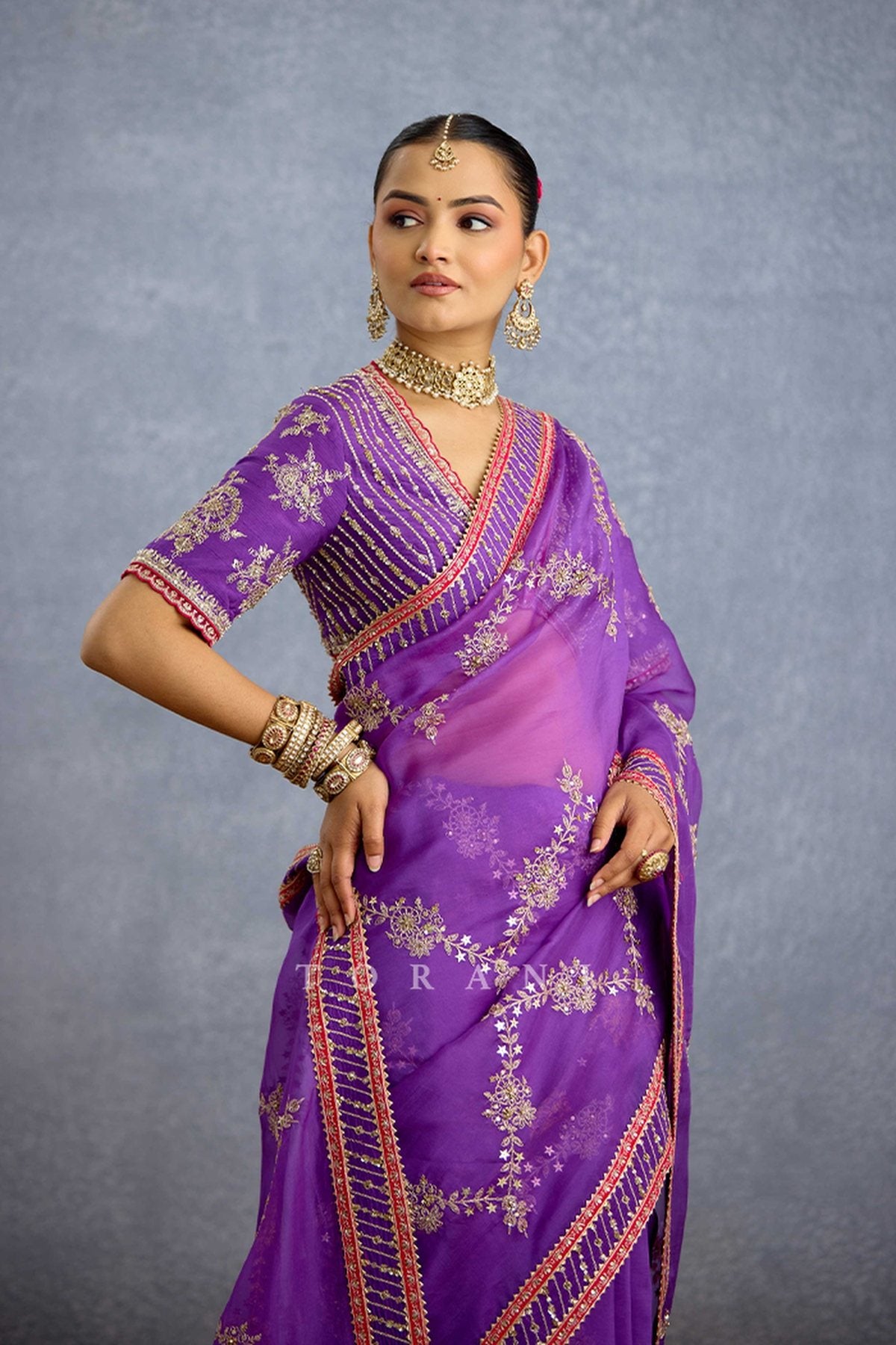 Banafsha Zareen Dastoor Saree