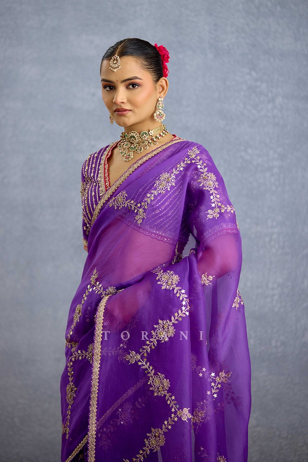 Banafsha Zareen Kinaar Saree