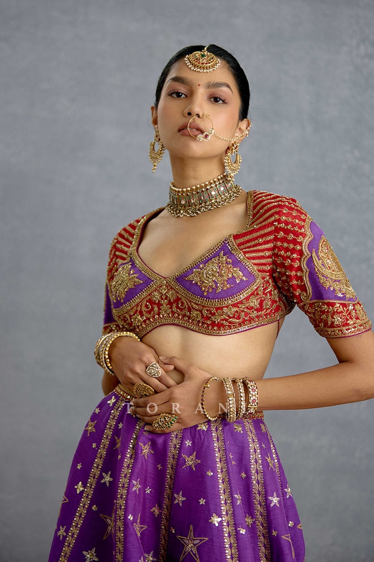 Banafsha Zehra Aks Lehenga Set