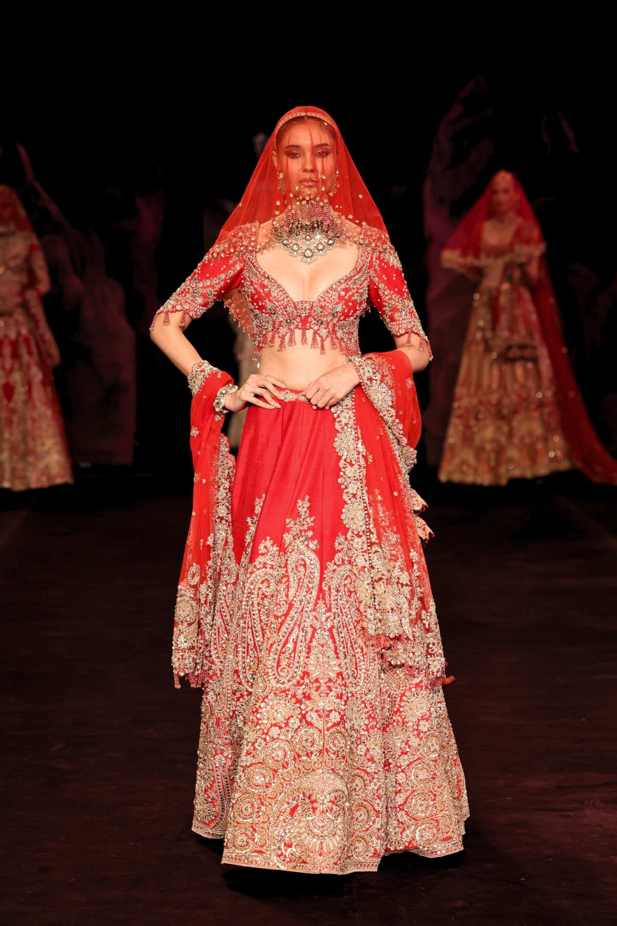 Chitravali Lehenga